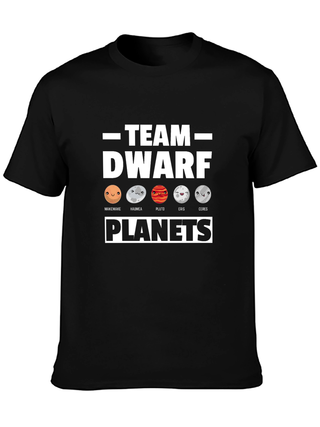 Team Dwarf Planets Graphic T-Shirt