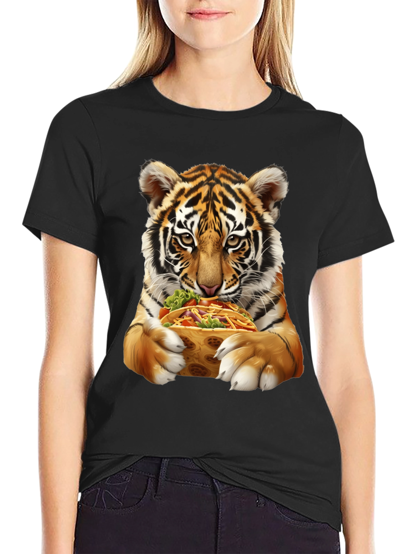 Tiger Cub Taco Graphic T-Shirt