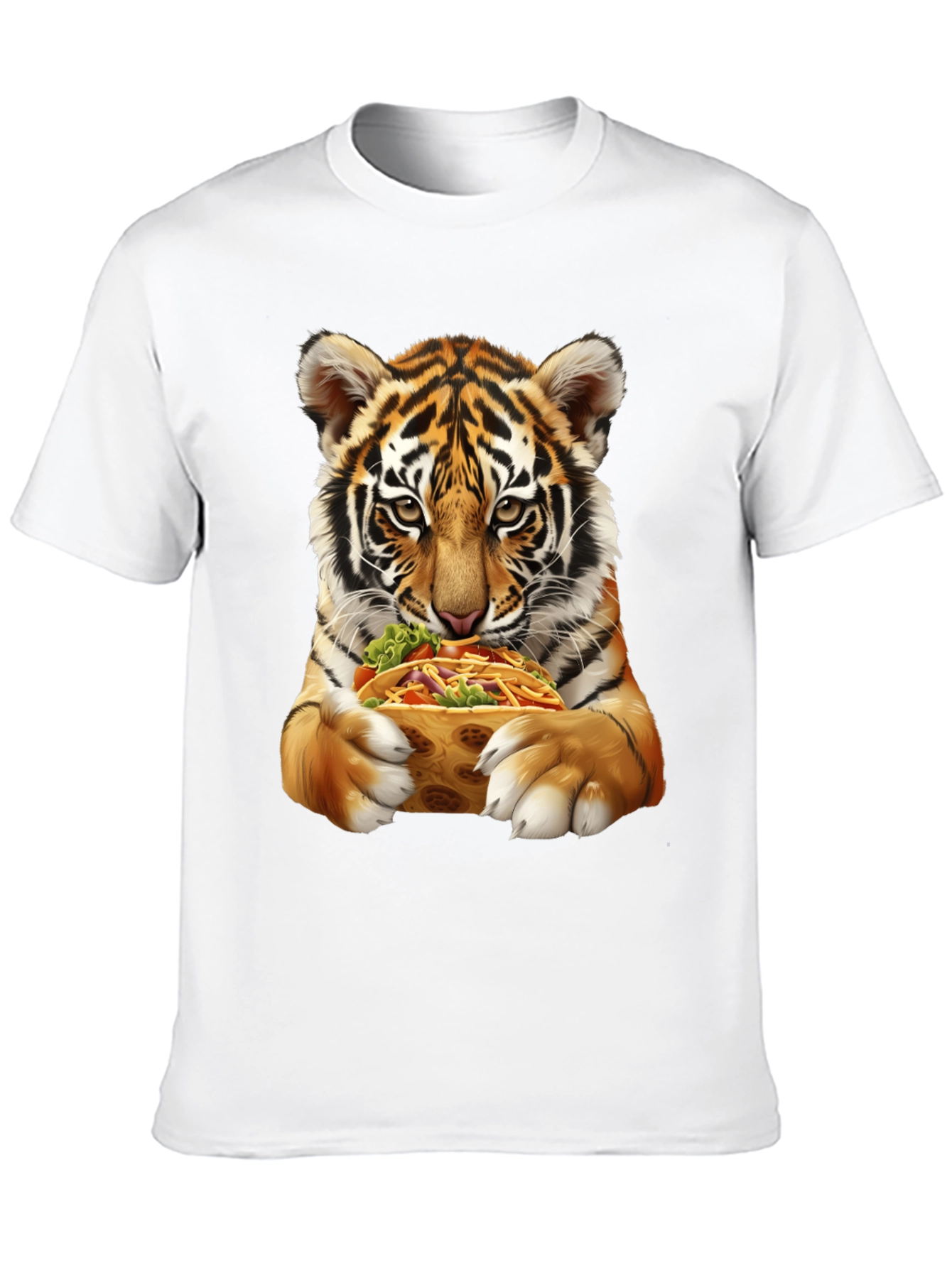 Tiger Cub Taco Graphic T-Shirt