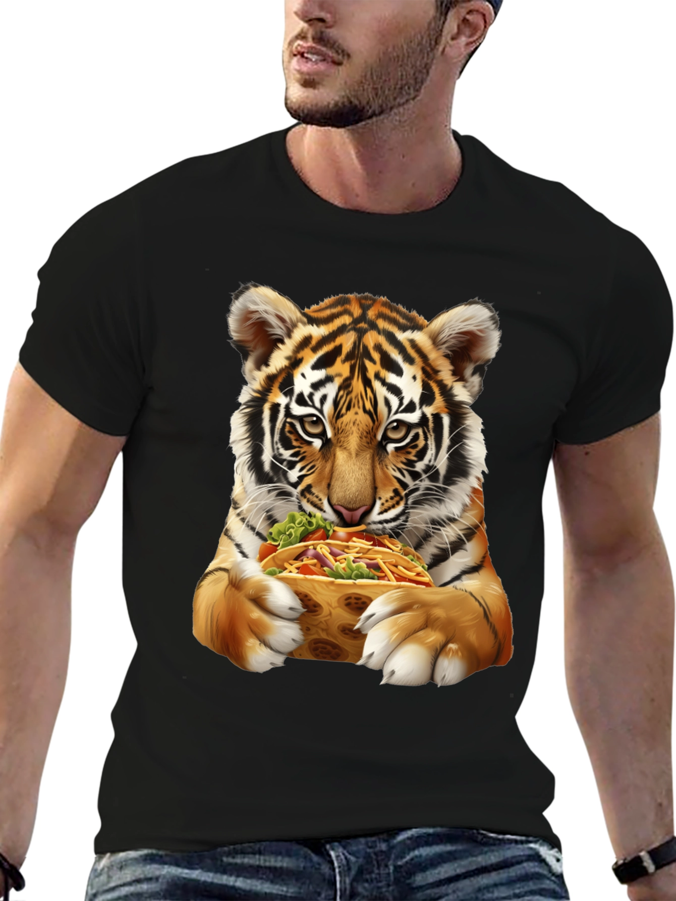 Tiger Cub Taco Graphic T-Shirt