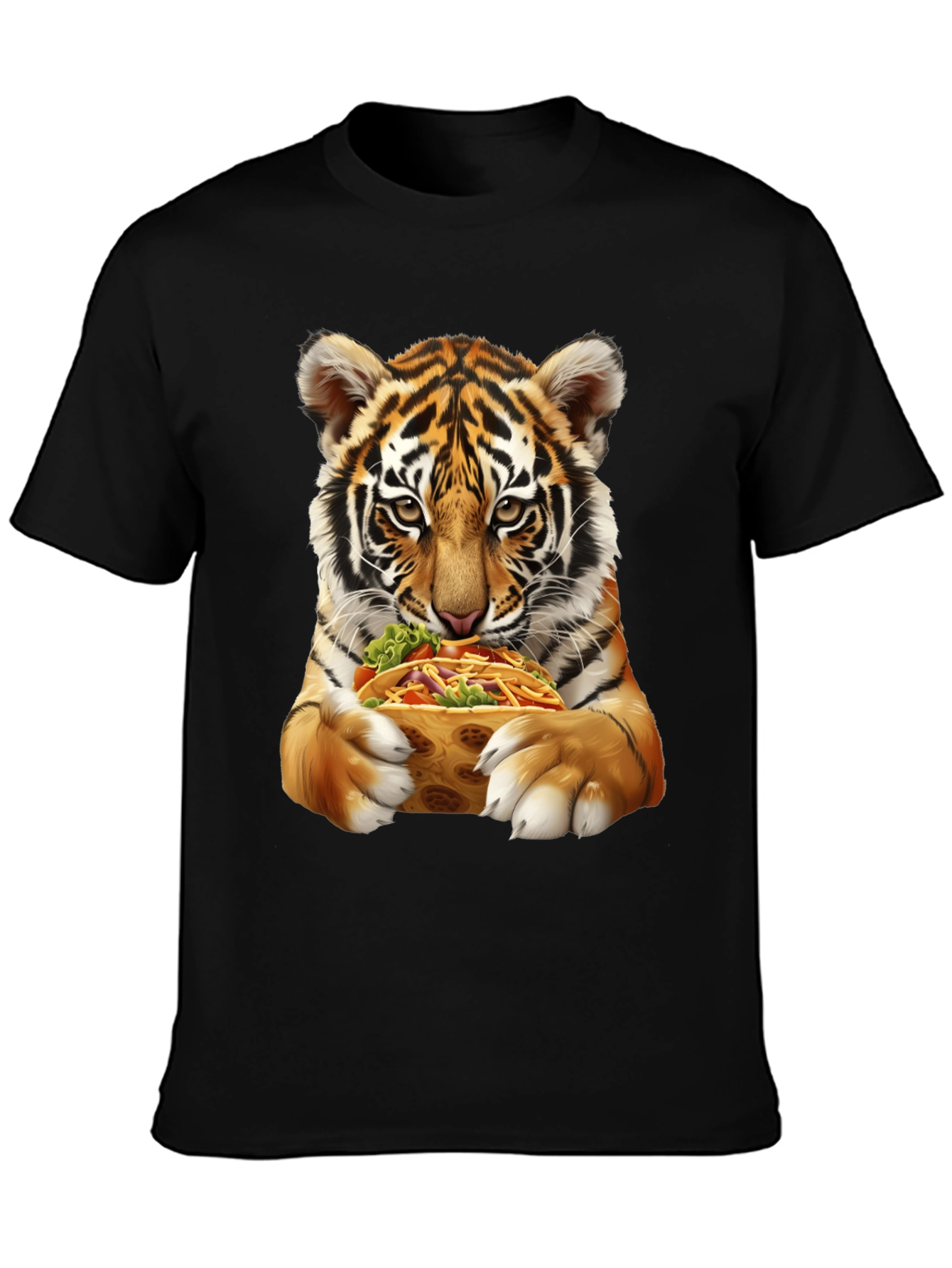 Tiger Cub Taco Graphic T-Shirt