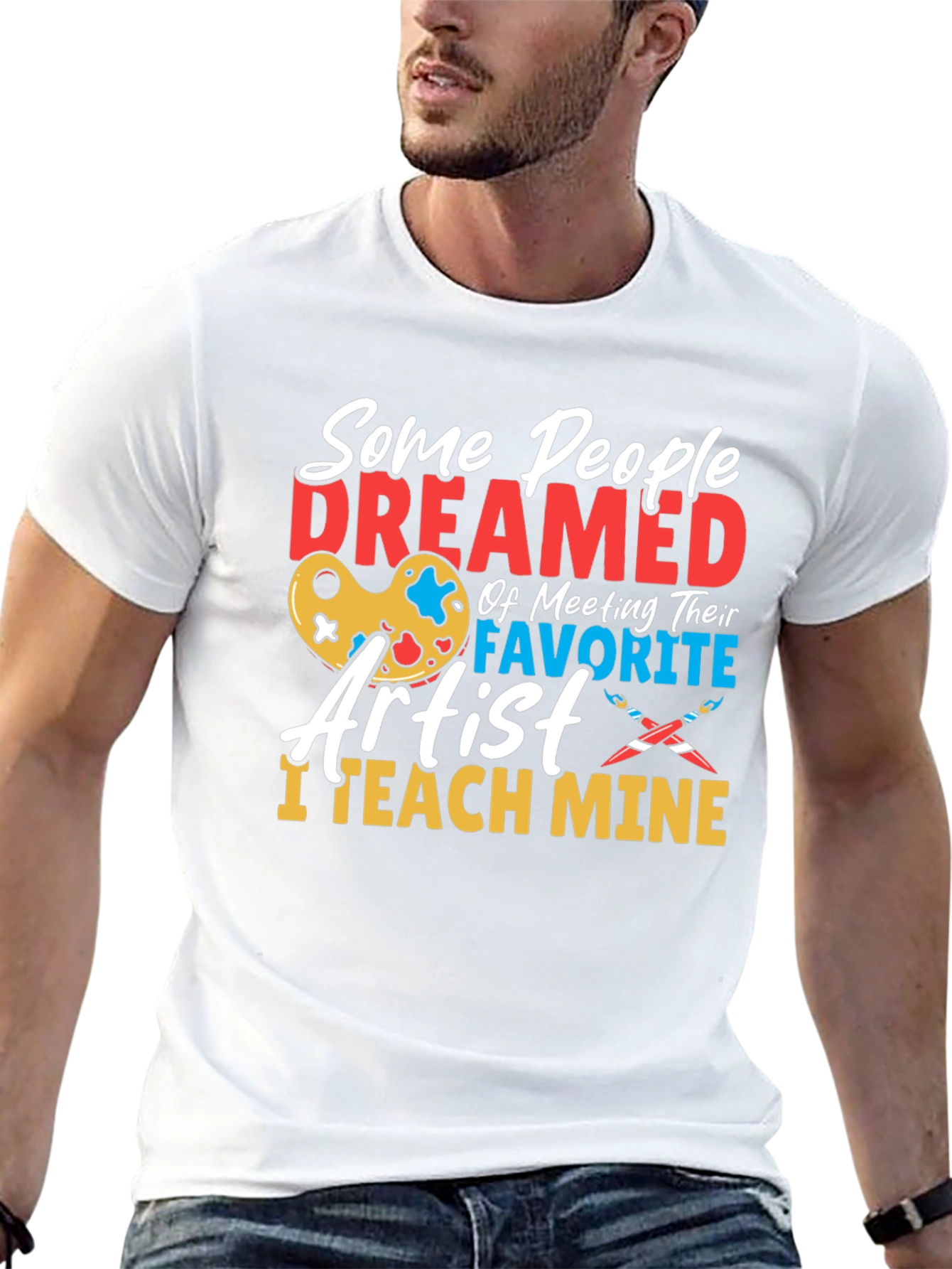 Artist Teacher Graphic T-Shirt