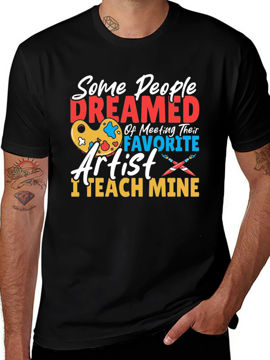 Artist Teacher Graphic T-Shirt