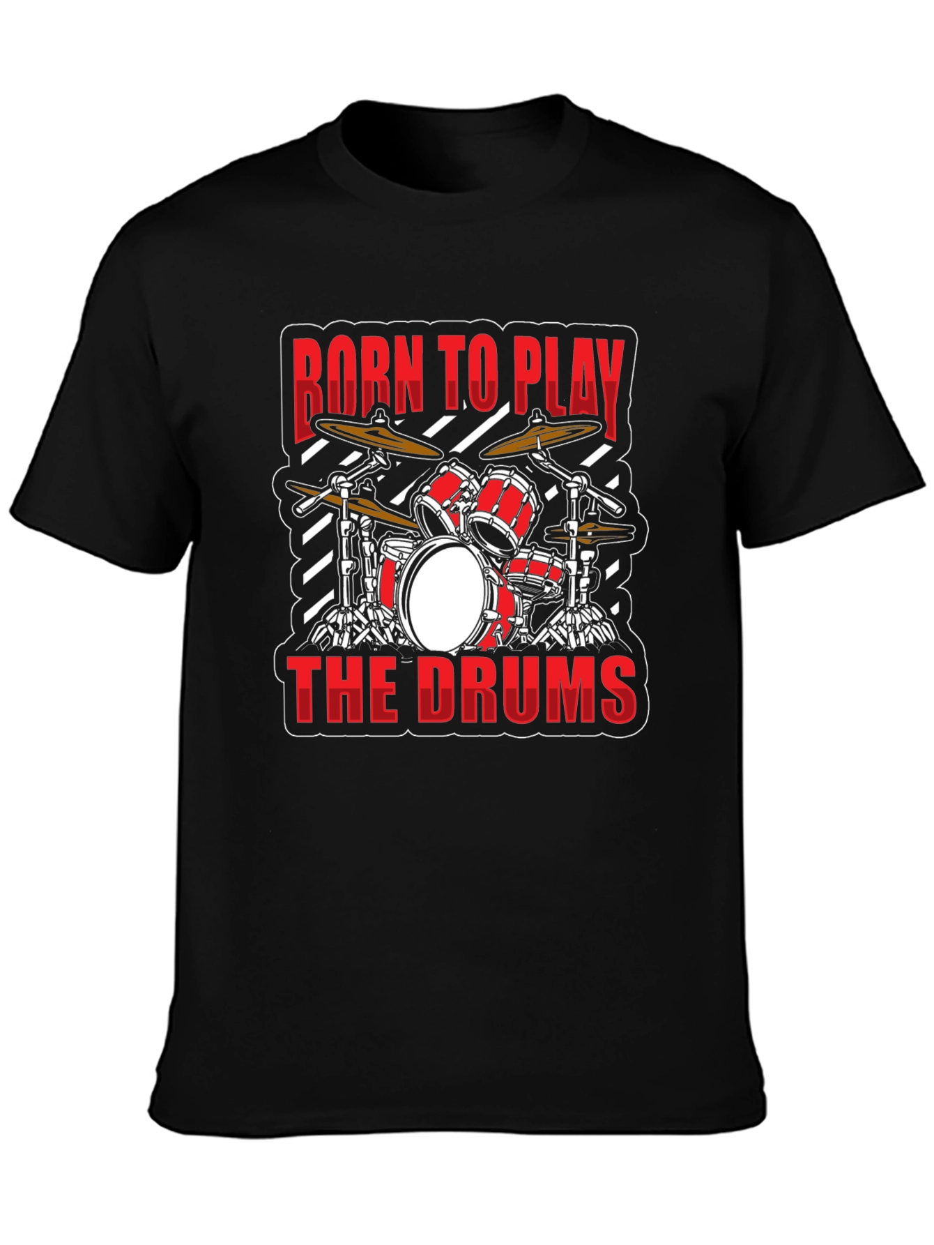 Born to Play the Drums Graphic Tee