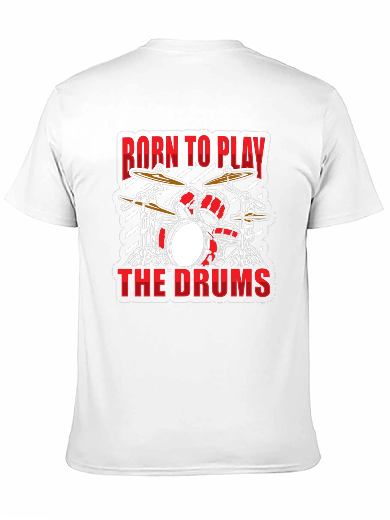 Born to Play the Drums Graphic Tee