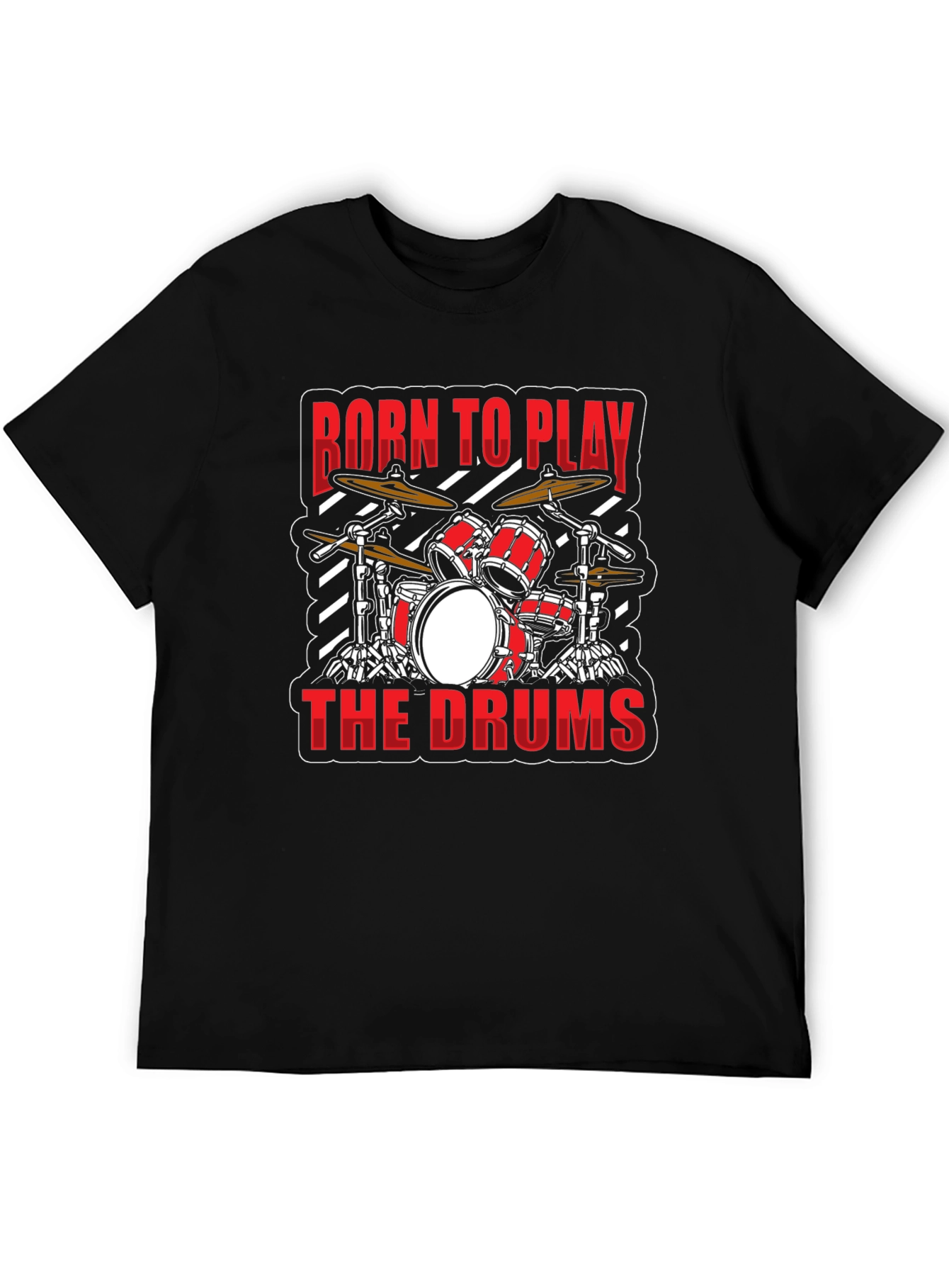 Born to Play the Drums Graphic Tee