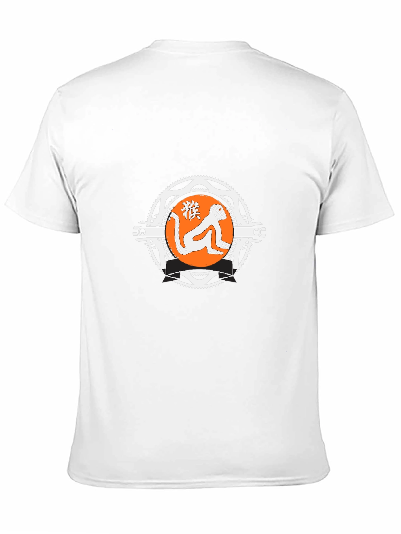 Black T-Shirt with Graphic Logo