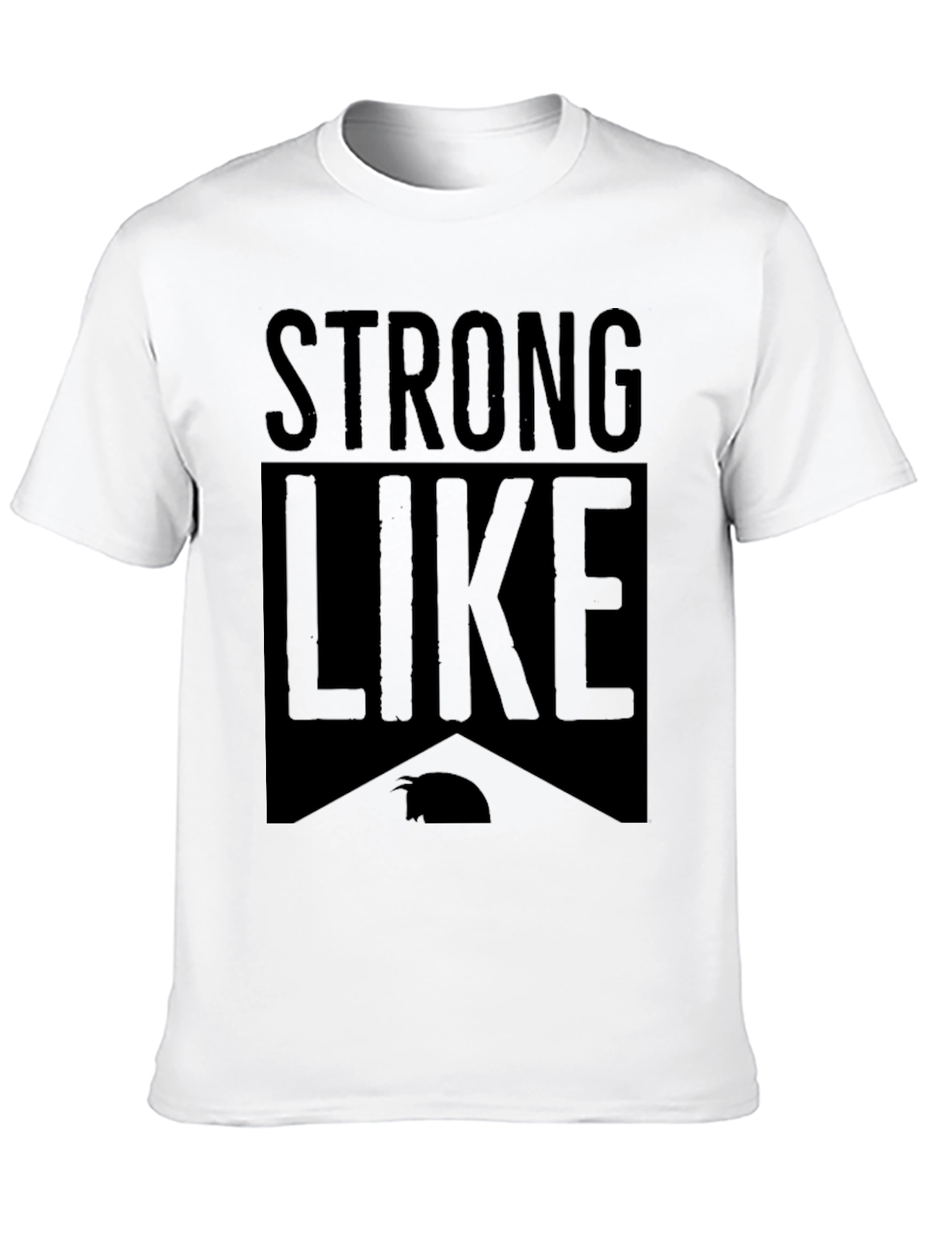 Strong Like Capybara Black T-Shirt