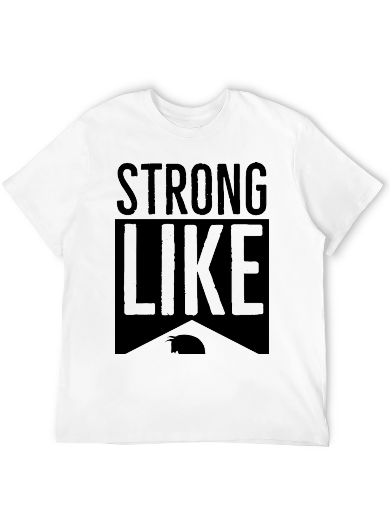 Strong Like Capybara Black T-Shirt