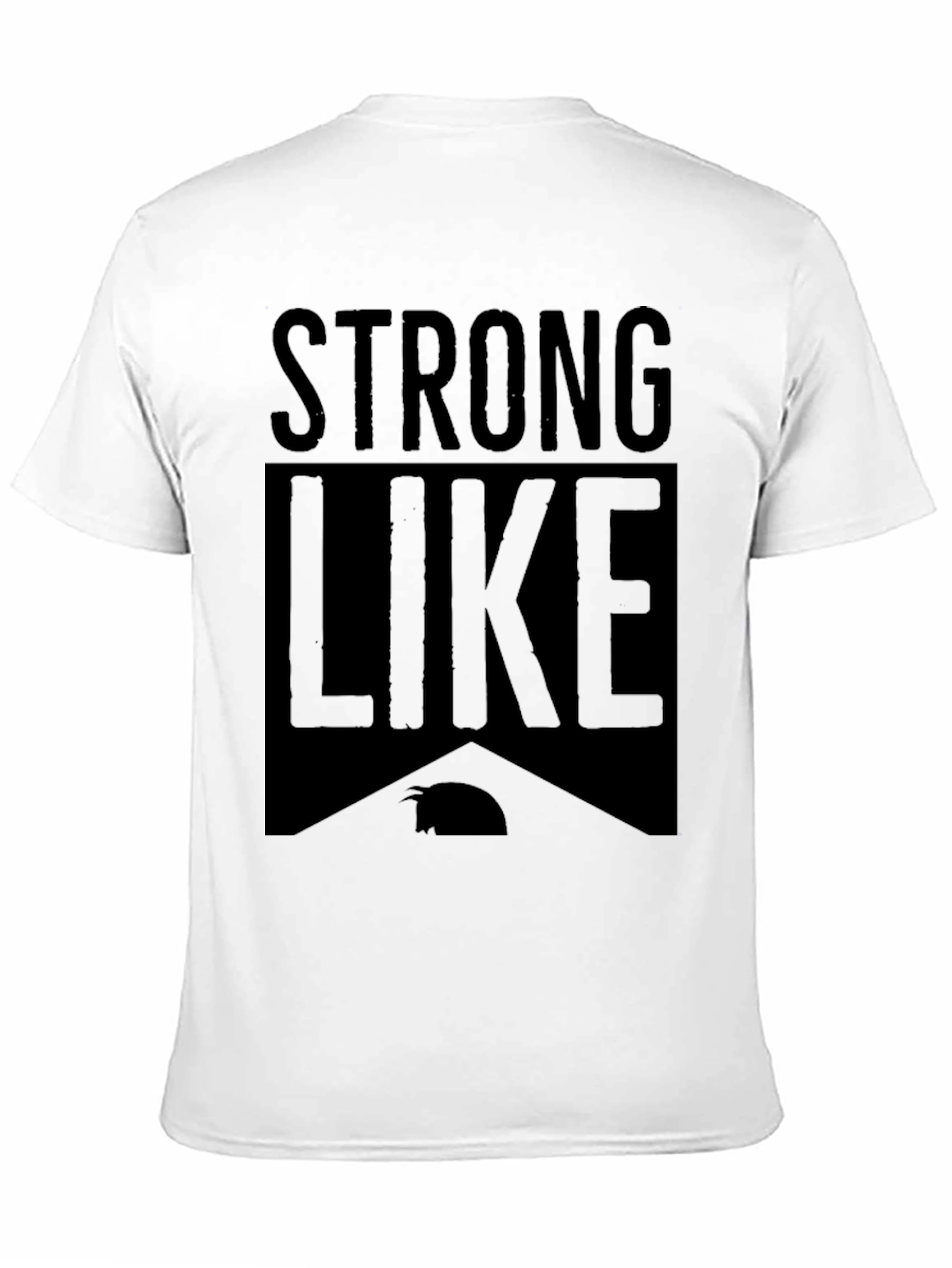 Strong Like Capybara Black T-Shirt