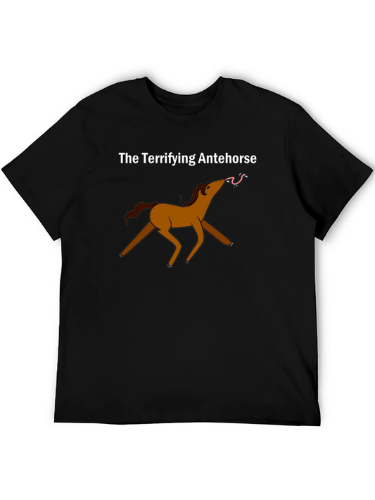 Terrifying Antehorse Black T-Shirt