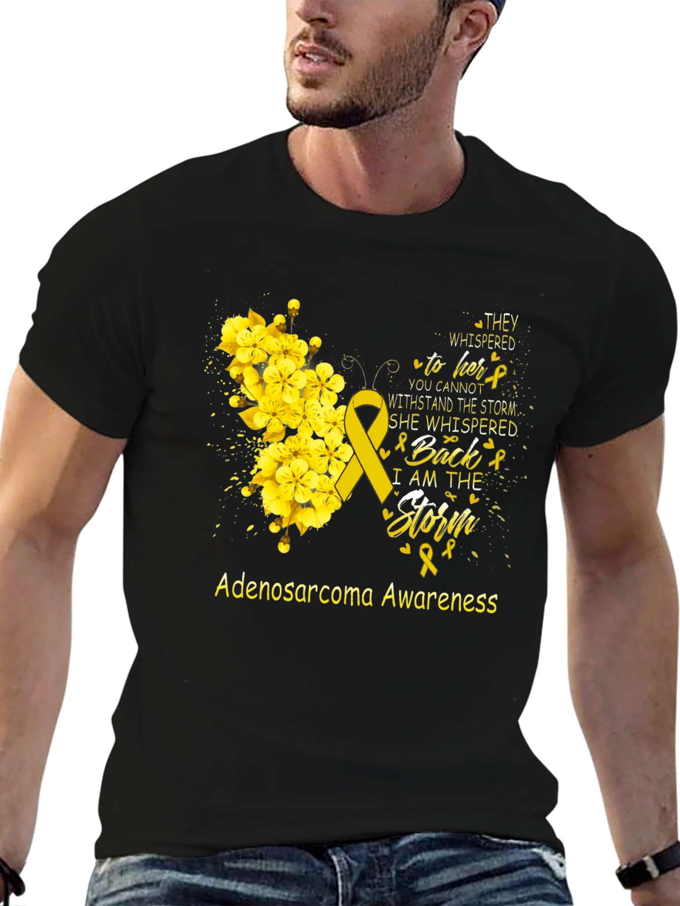 Adenosarcoma Awareness T-Shirt - I Am The Storm