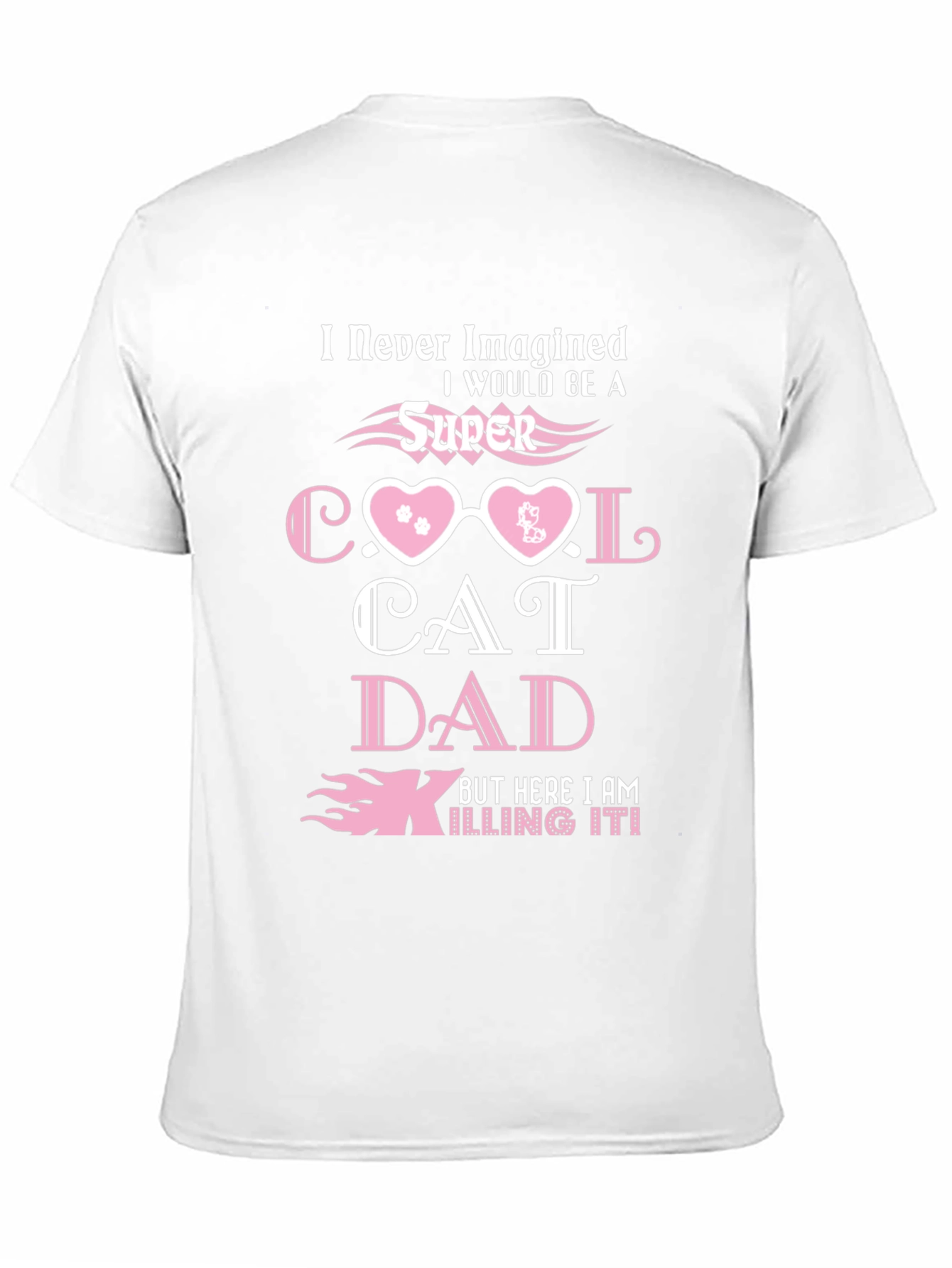 Super Cool Cat Dad T-Shirt
