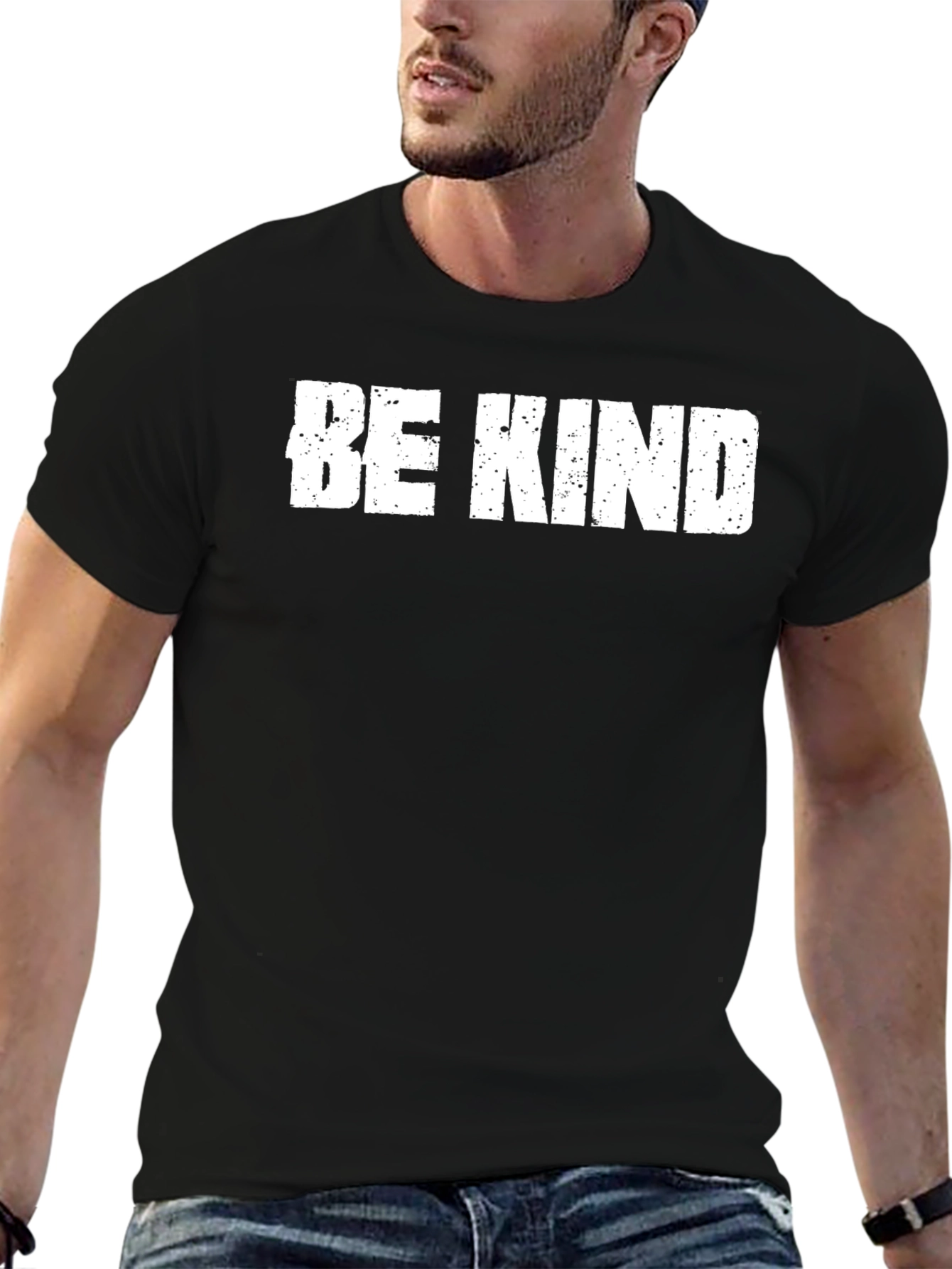 Be Kind Graphic Tee - Soft Cotton Blend
