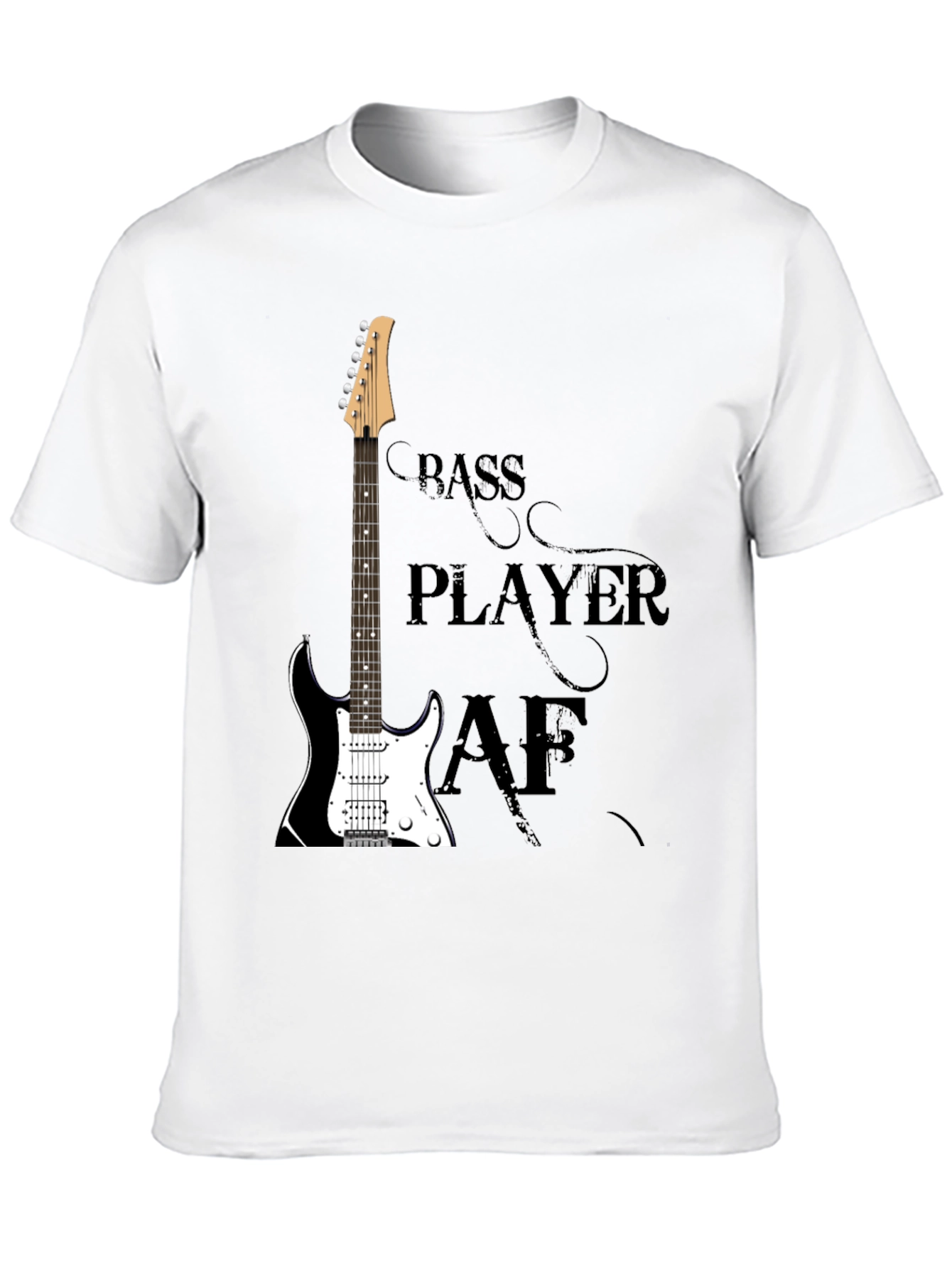 Bass Player AF Graphic T-Shirt