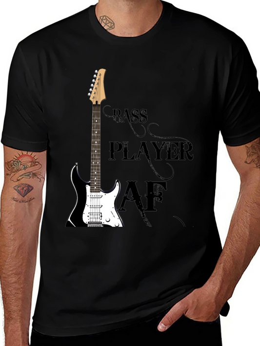 Bass Player AF Graphic T-Shirt