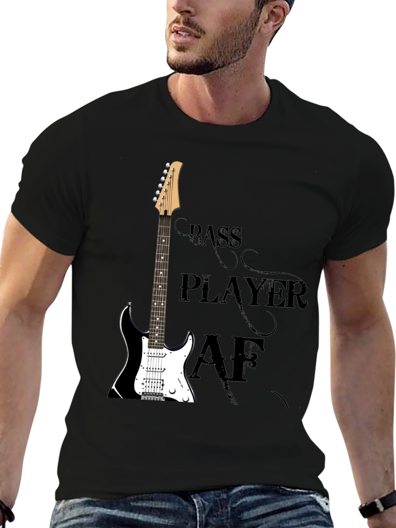 Bass Player AF Graphic T-Shirt