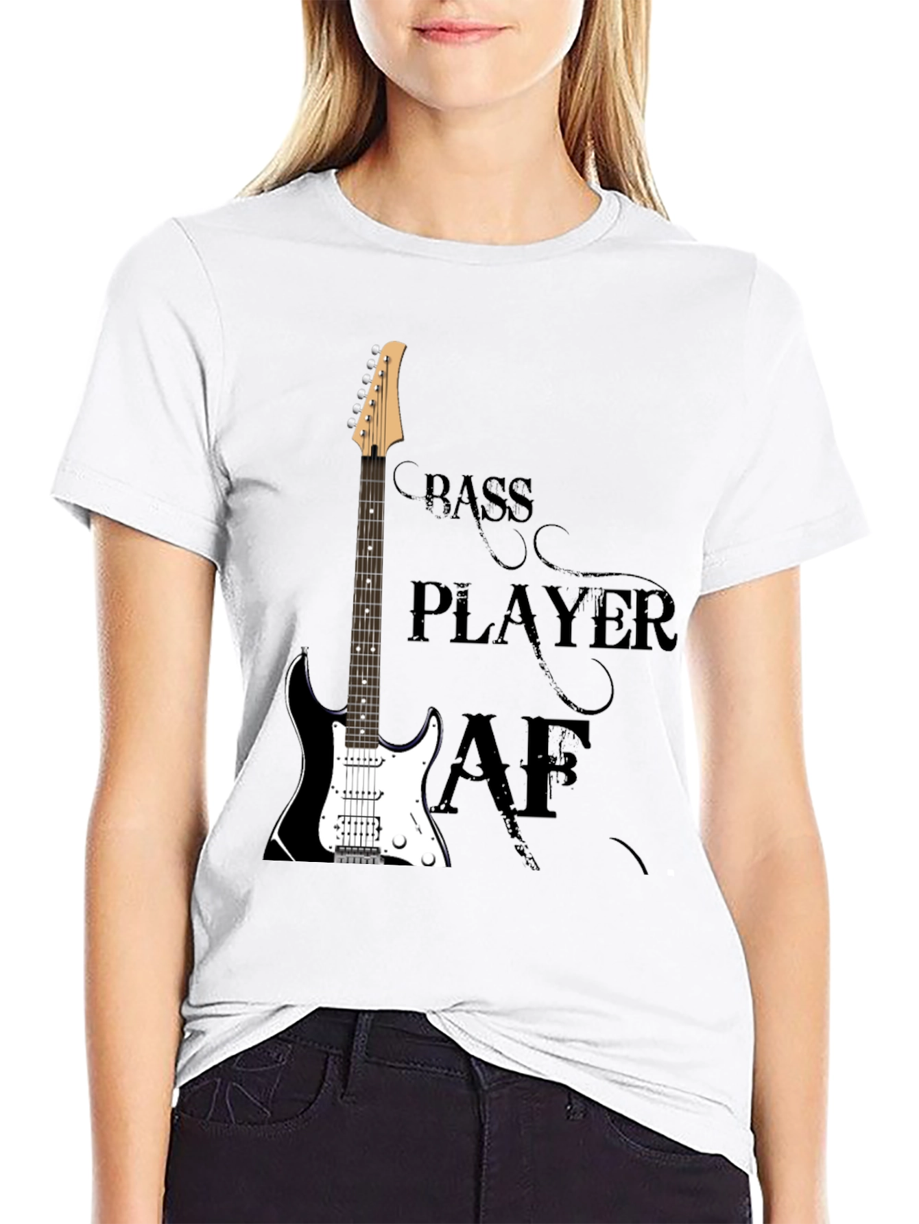 Bass Player AF Graphic T-Shirt