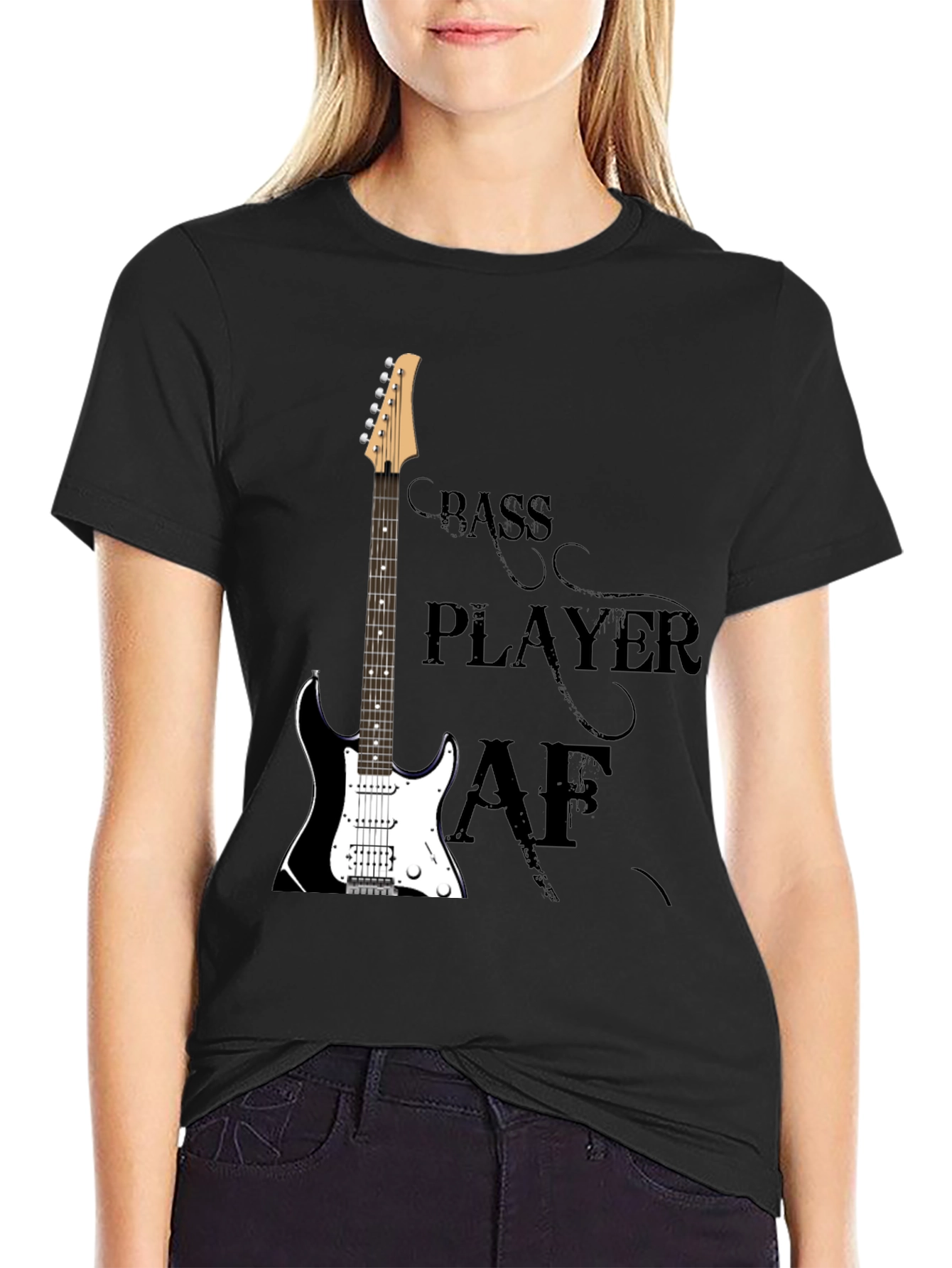 Bass Player AF Graphic T-Shirt