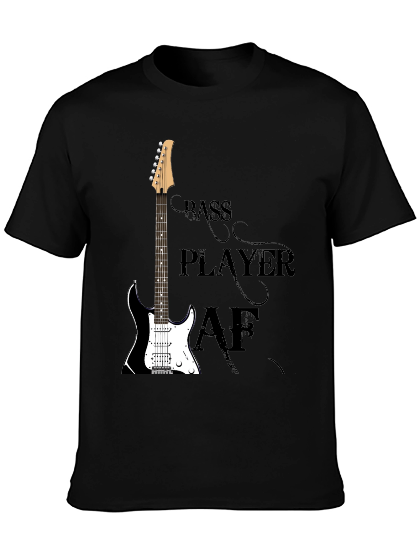 Bass Player AF Graphic T-Shirt