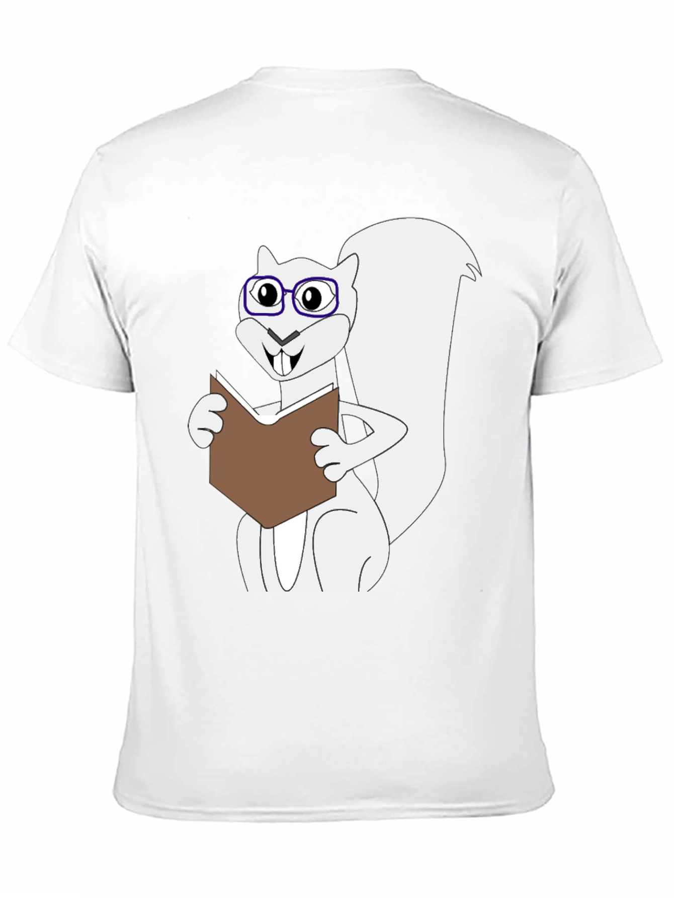 Bookworm Squirrel T-Shirt