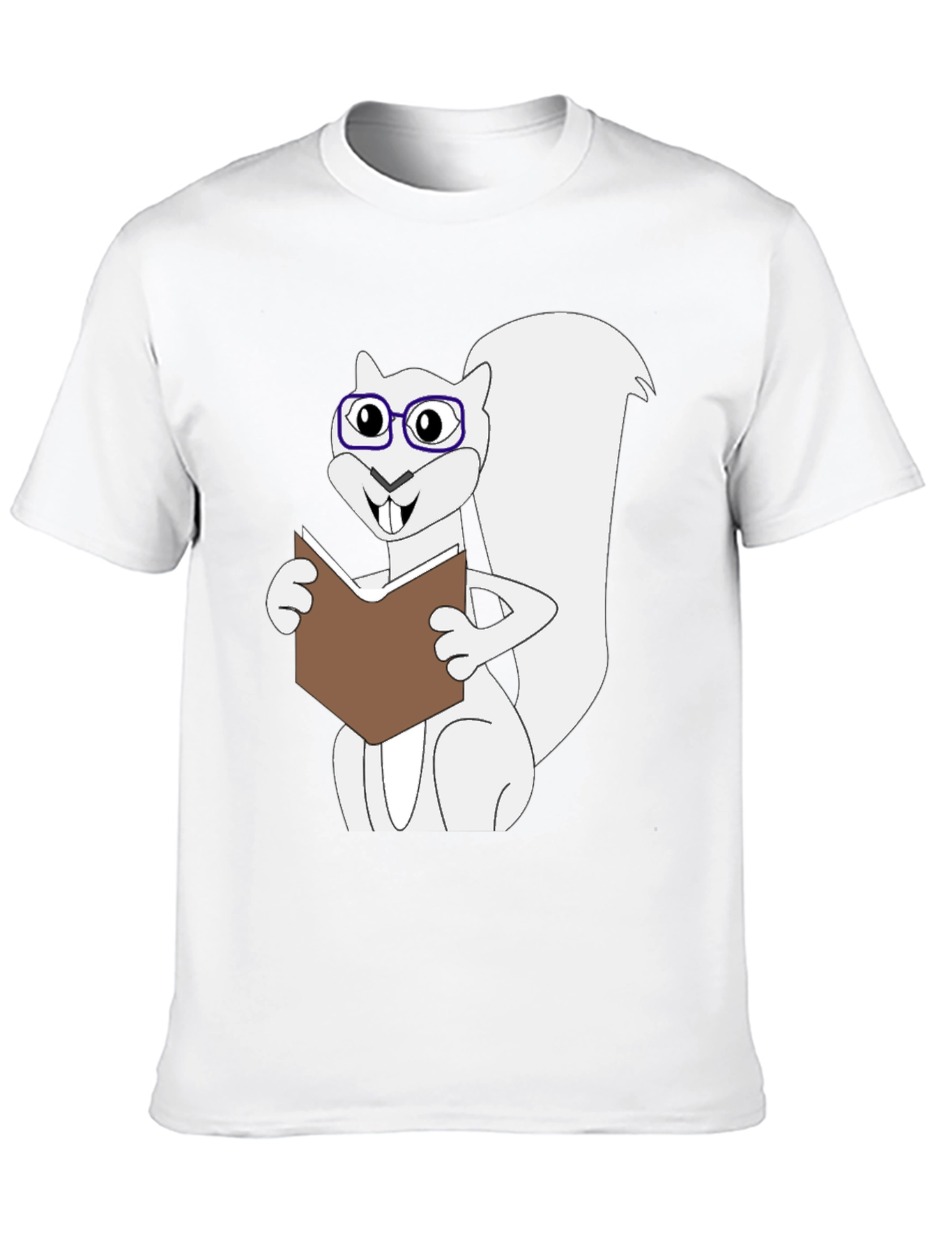 Bookworm Squirrel T-Shirt