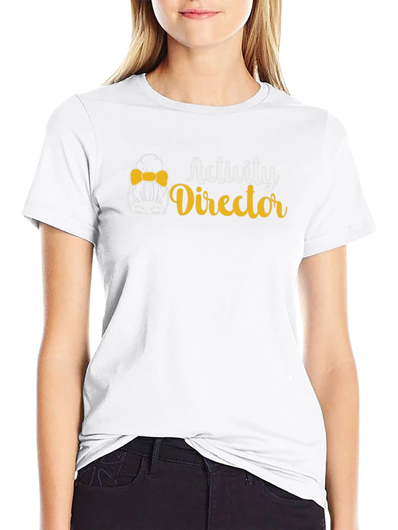 Activity Director Messy Bun T-Shirt
