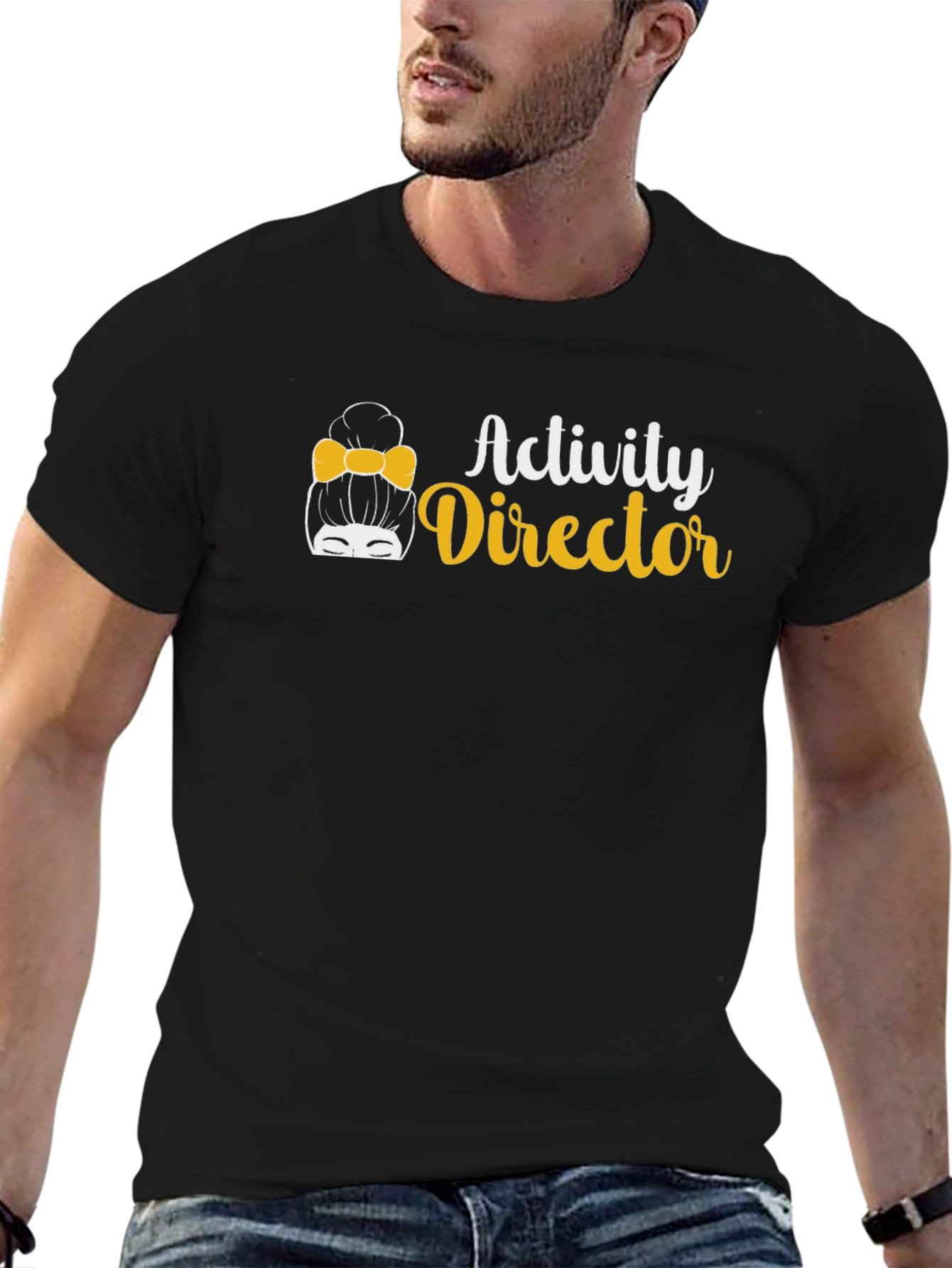 Activity Director Messy Bun T-Shirt