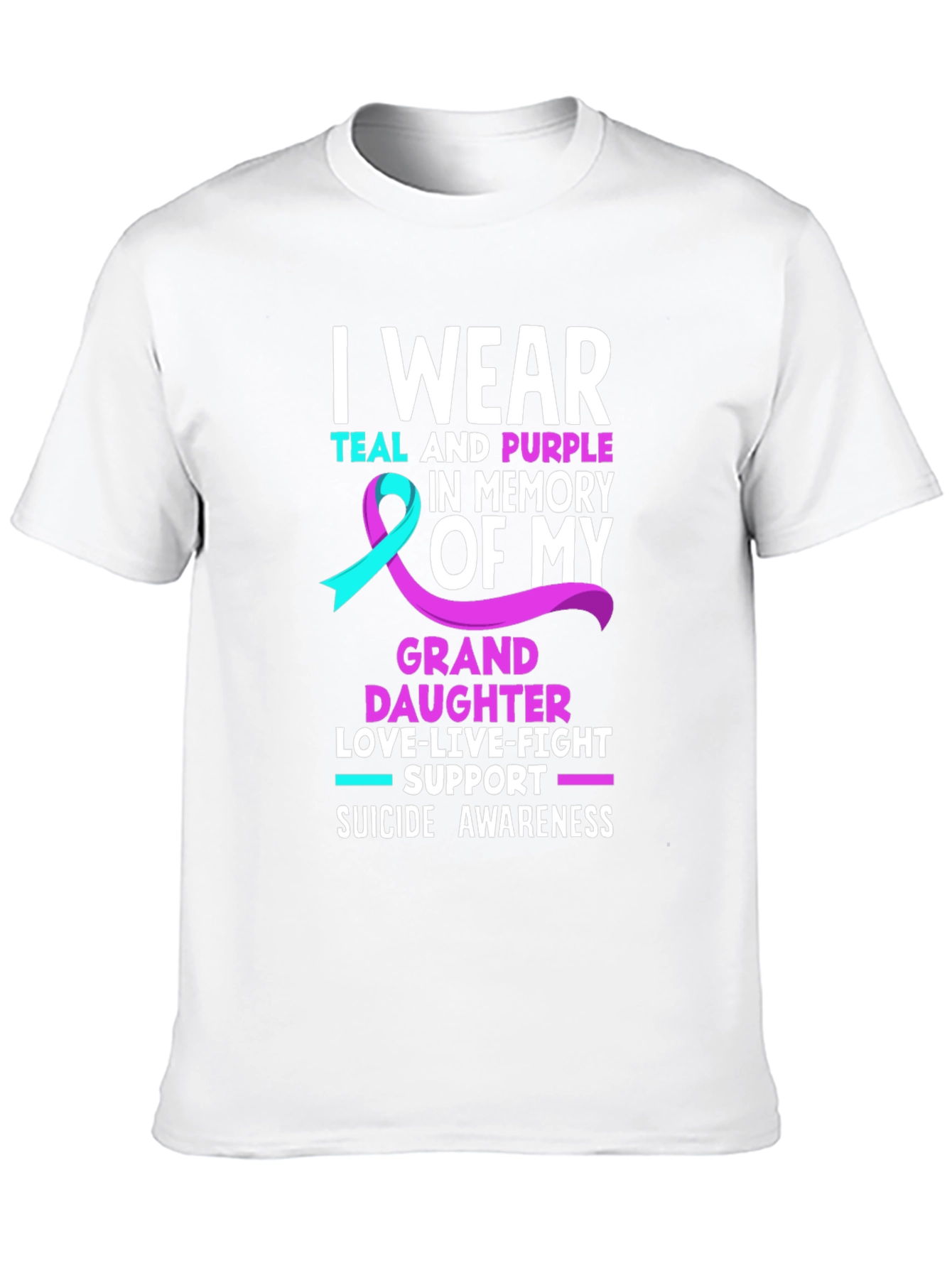Suicide Awareness T-Shirt - Granddaughter Memorial
