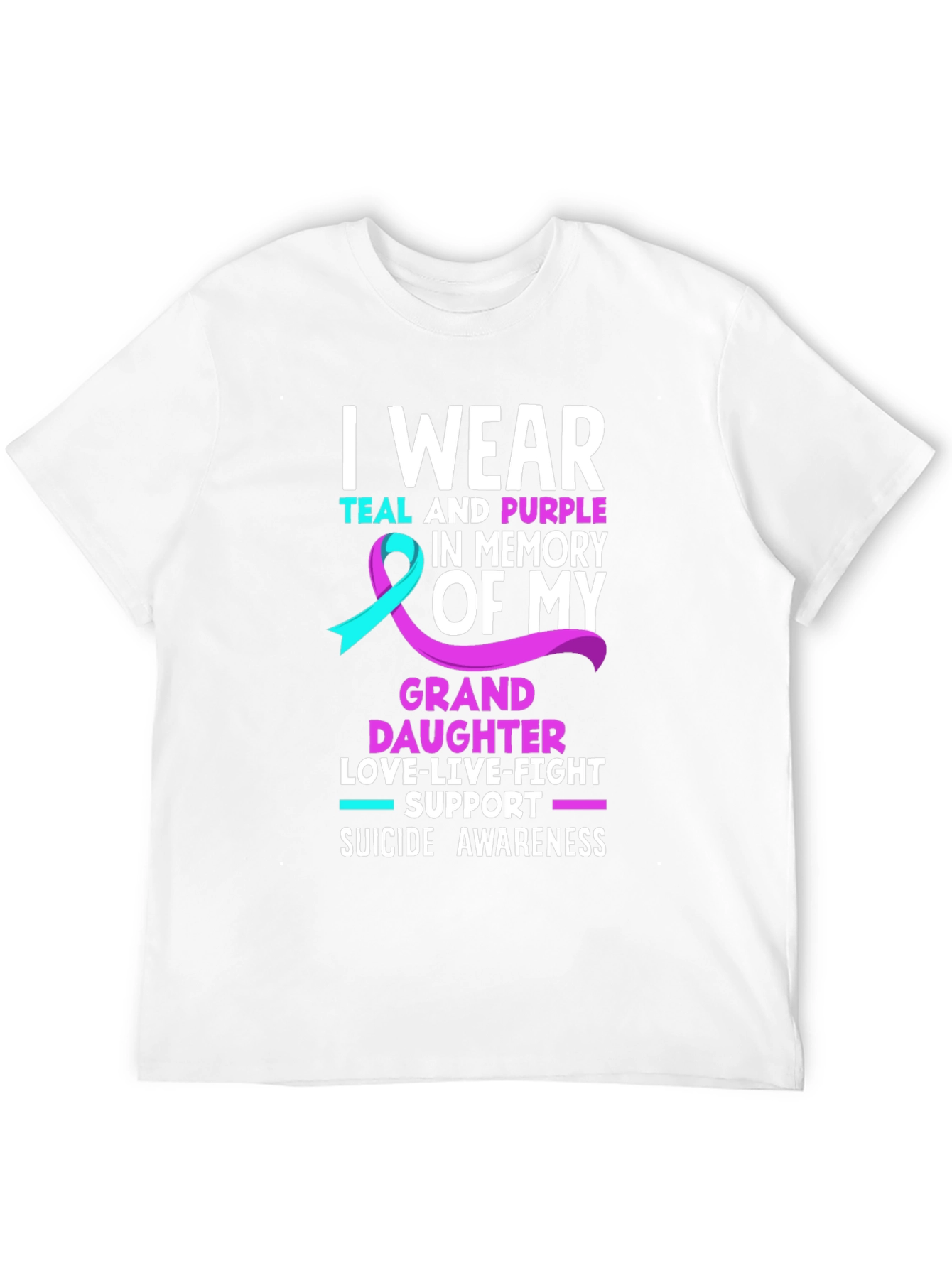 Suicide Awareness T-Shirt - Granddaughter Memorial