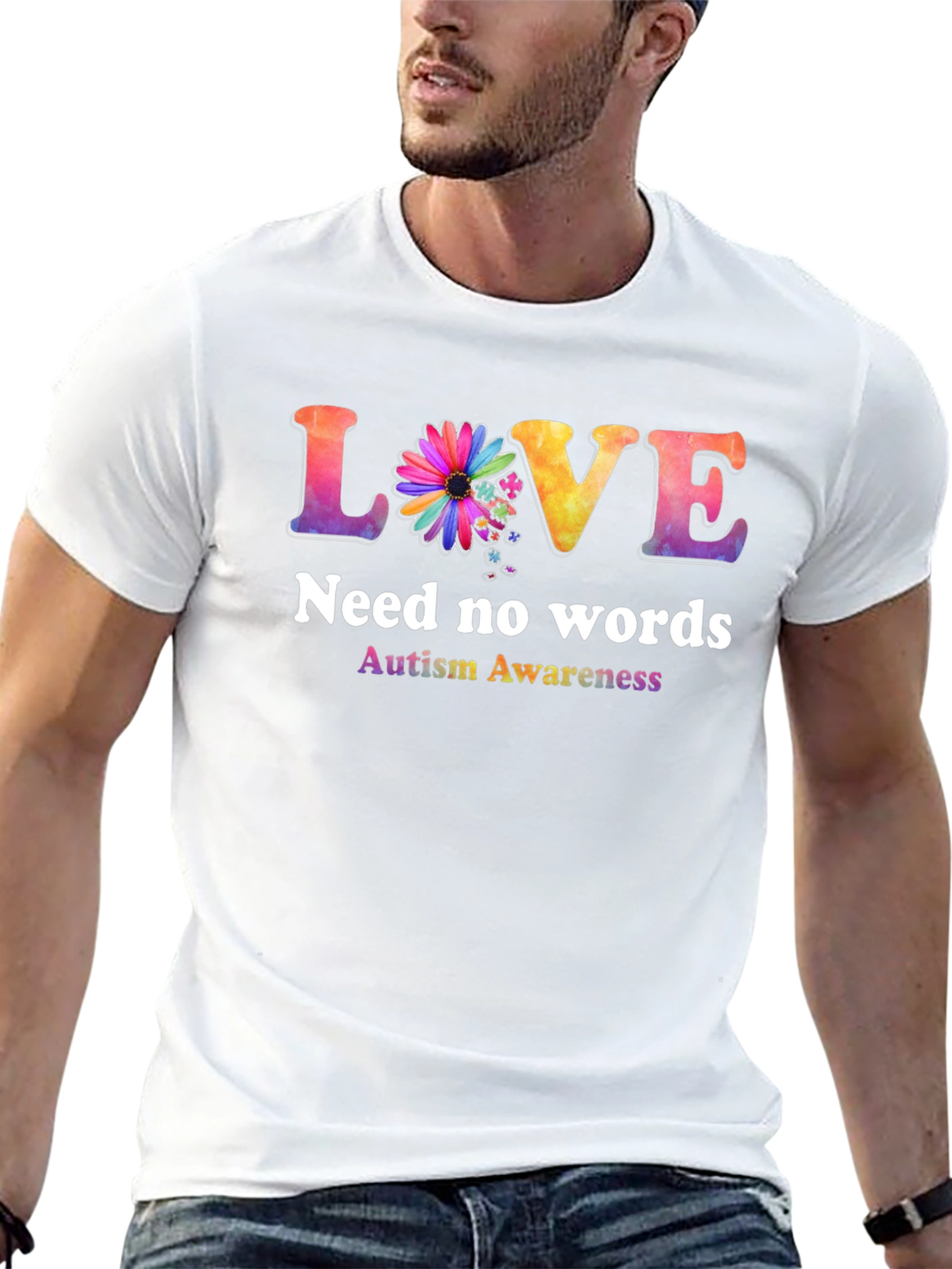Autism Awareness Love Graphic T-Shirt