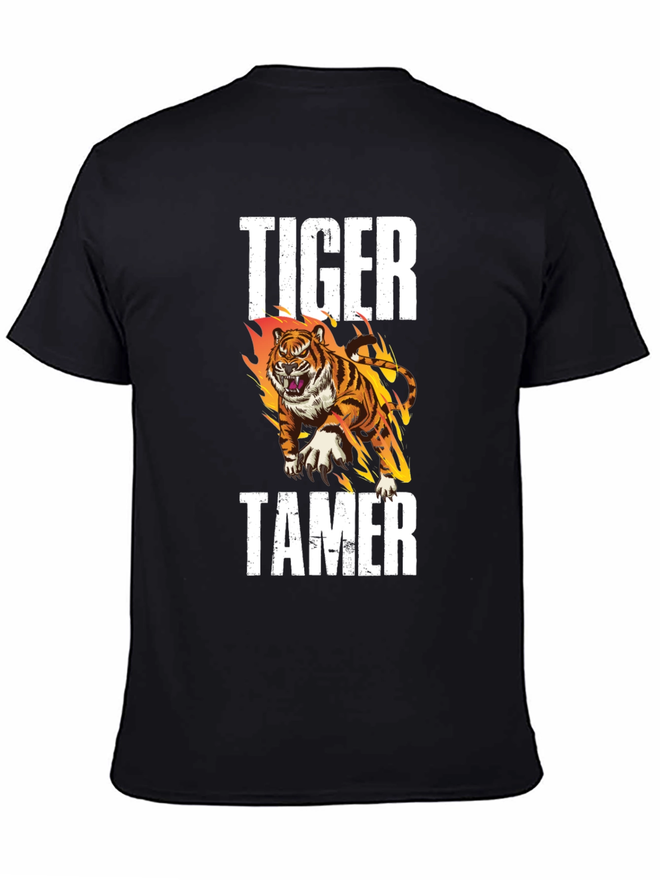 Tiger Tamer Graphic T-Shirt - Bold Design