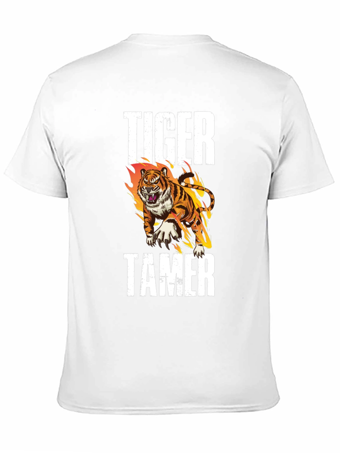 Tiger Tamer Graphic T-Shirt - Bold Design