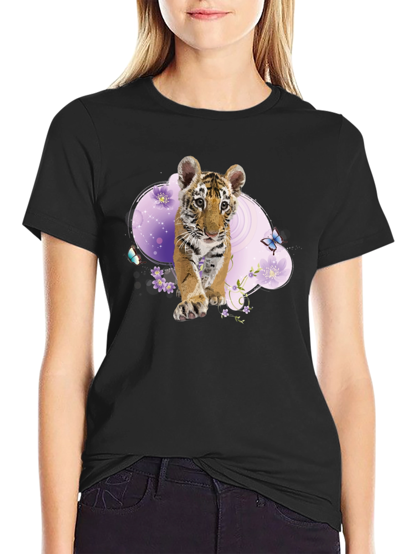 Tiger Cub Graphic Tee - Soft Cotton Blend