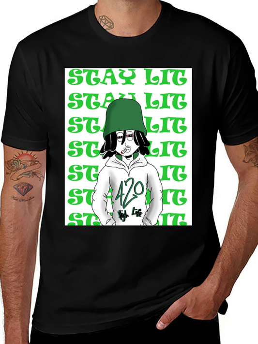 Stay Lit Graphic Tee - Unisex