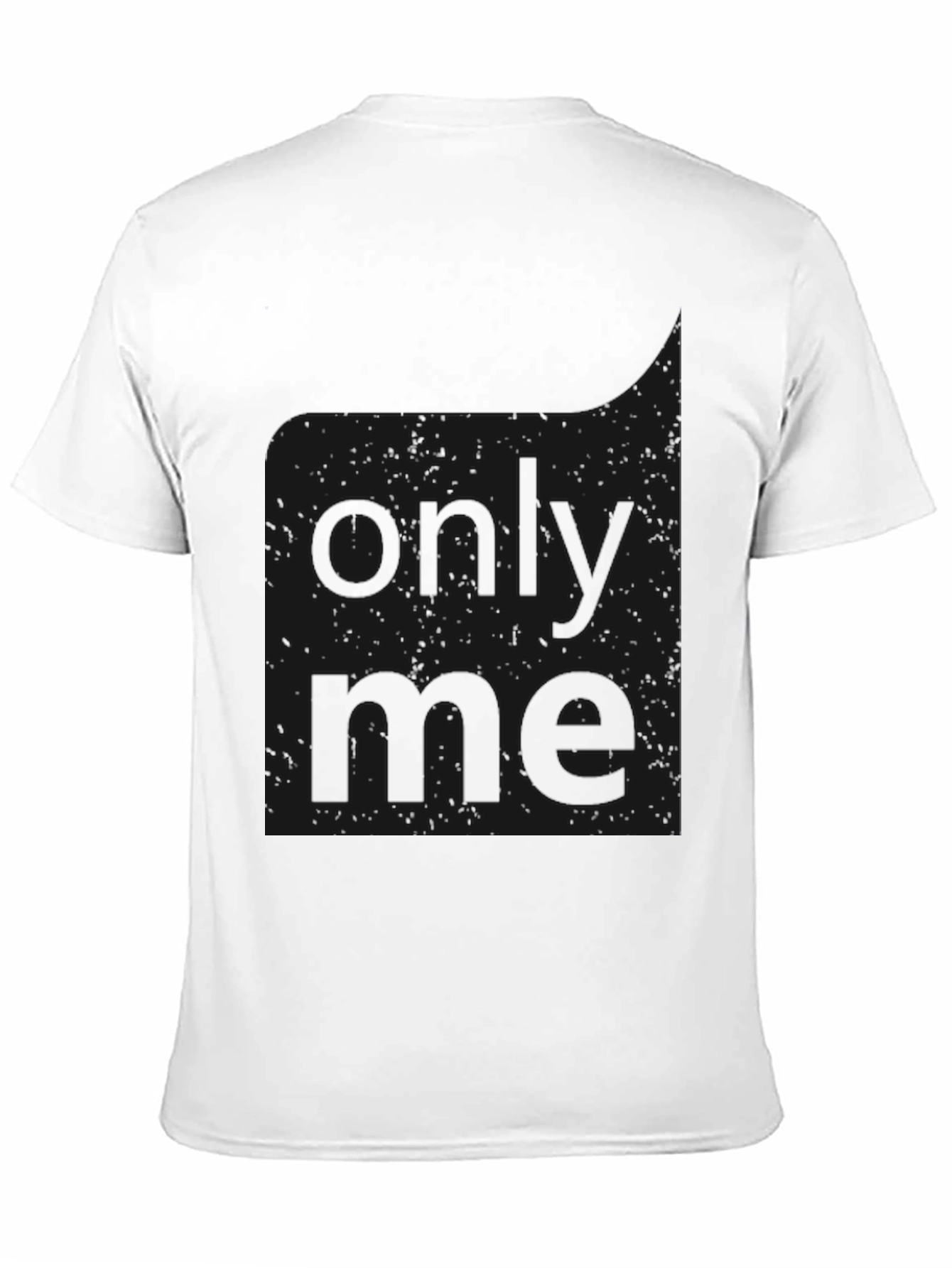 Black Only Me Graphic T-Shirt