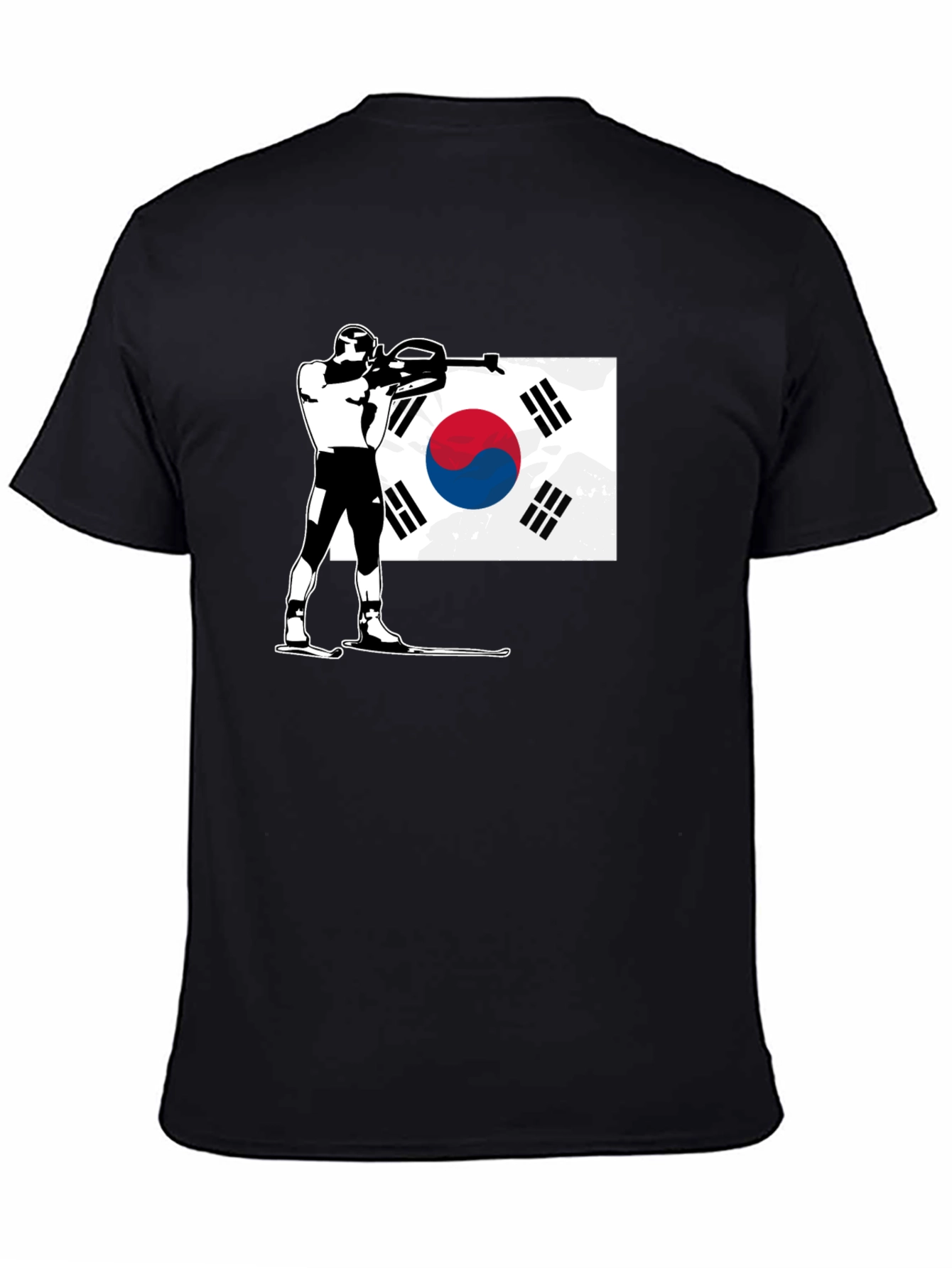 Biathlon South Korea Flag T-Shirt