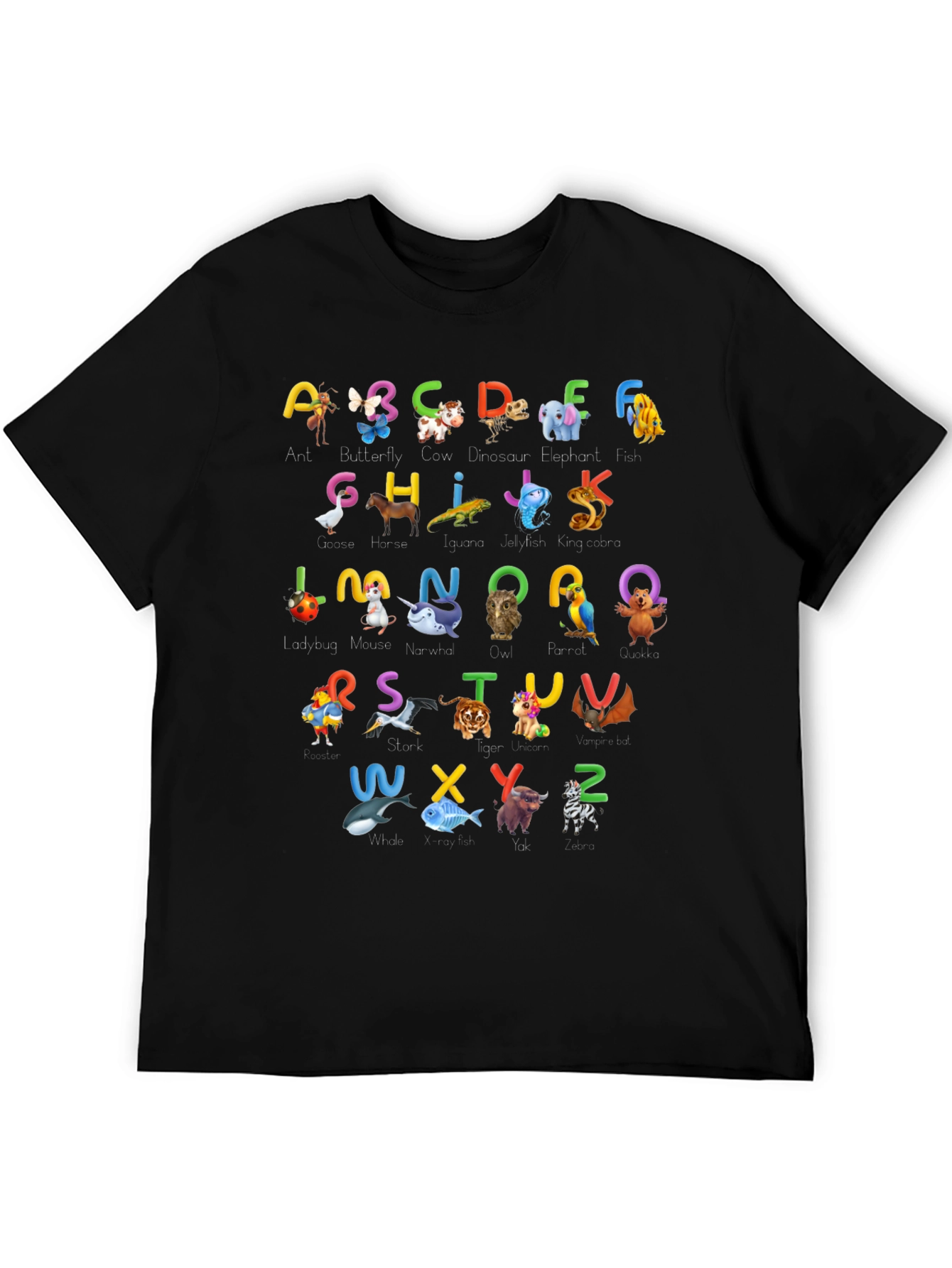 Animal Alphabet T-Shirt
