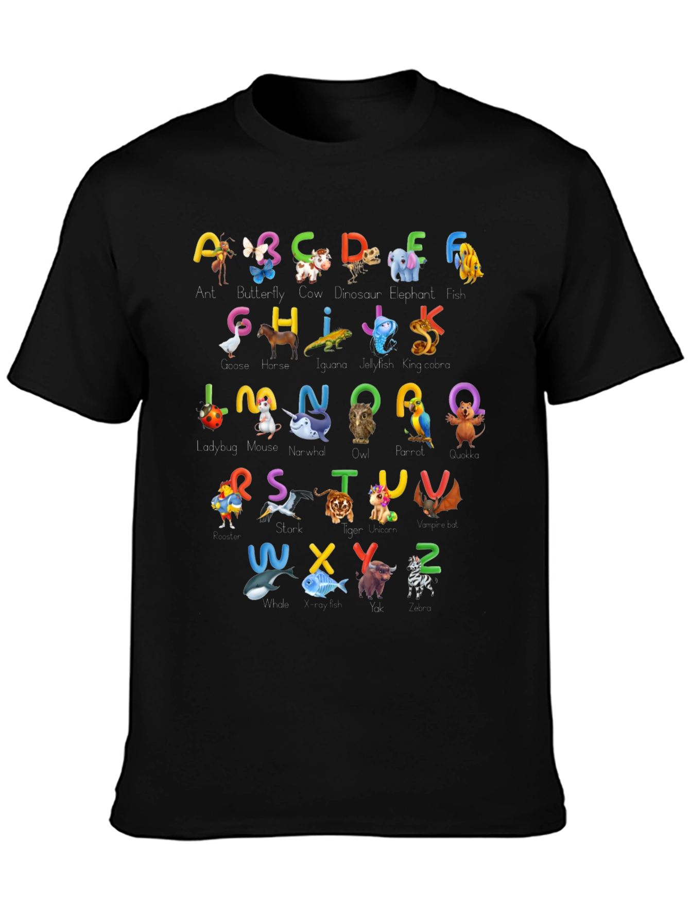 Animal Alphabet T-Shirt