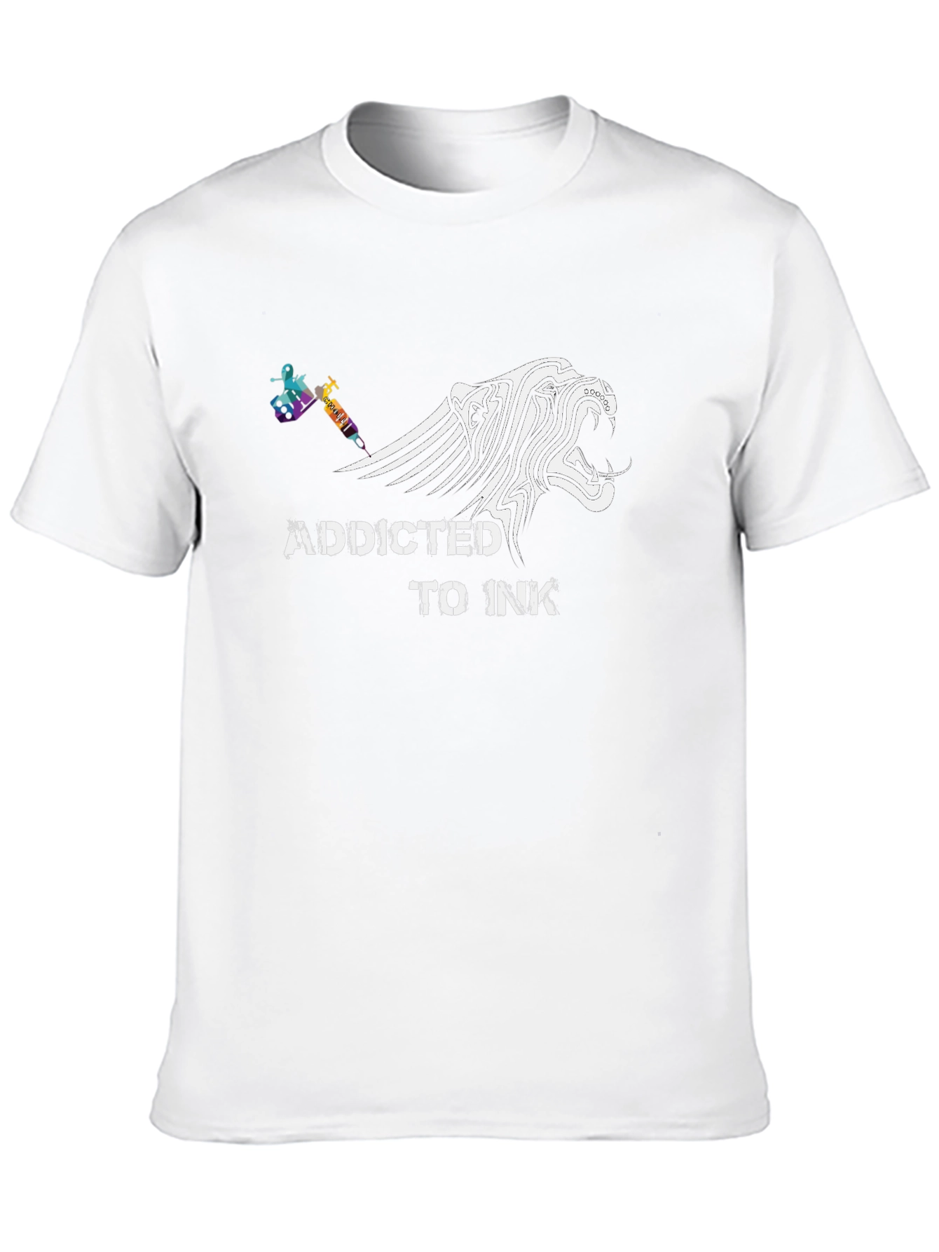 Addicted to Ink Graphic Tee - Tattoo Lovers Apparel