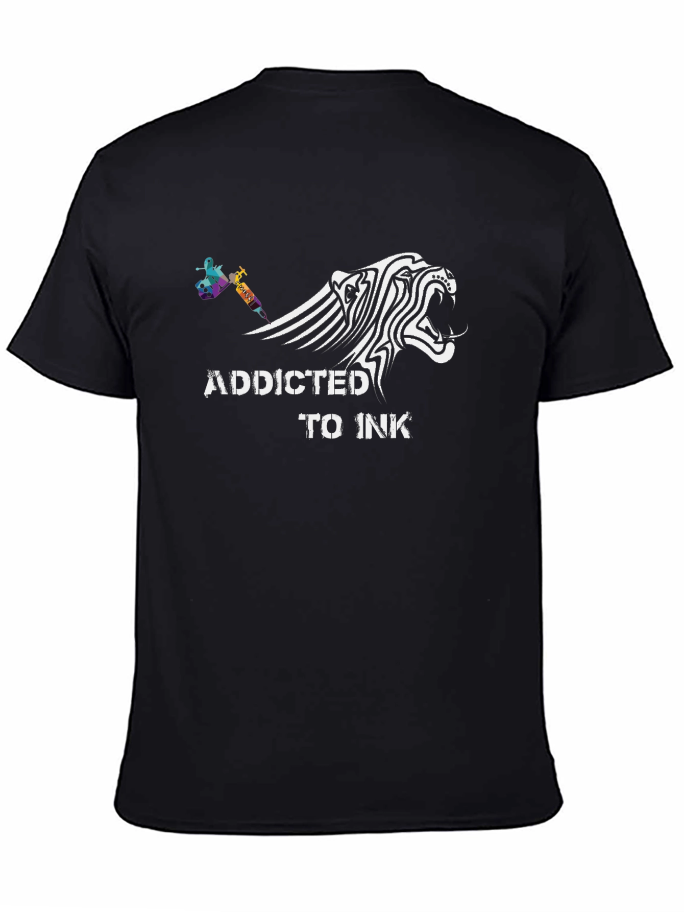 Addicted to Ink Graphic Tee - Tattoo Lovers Apparel