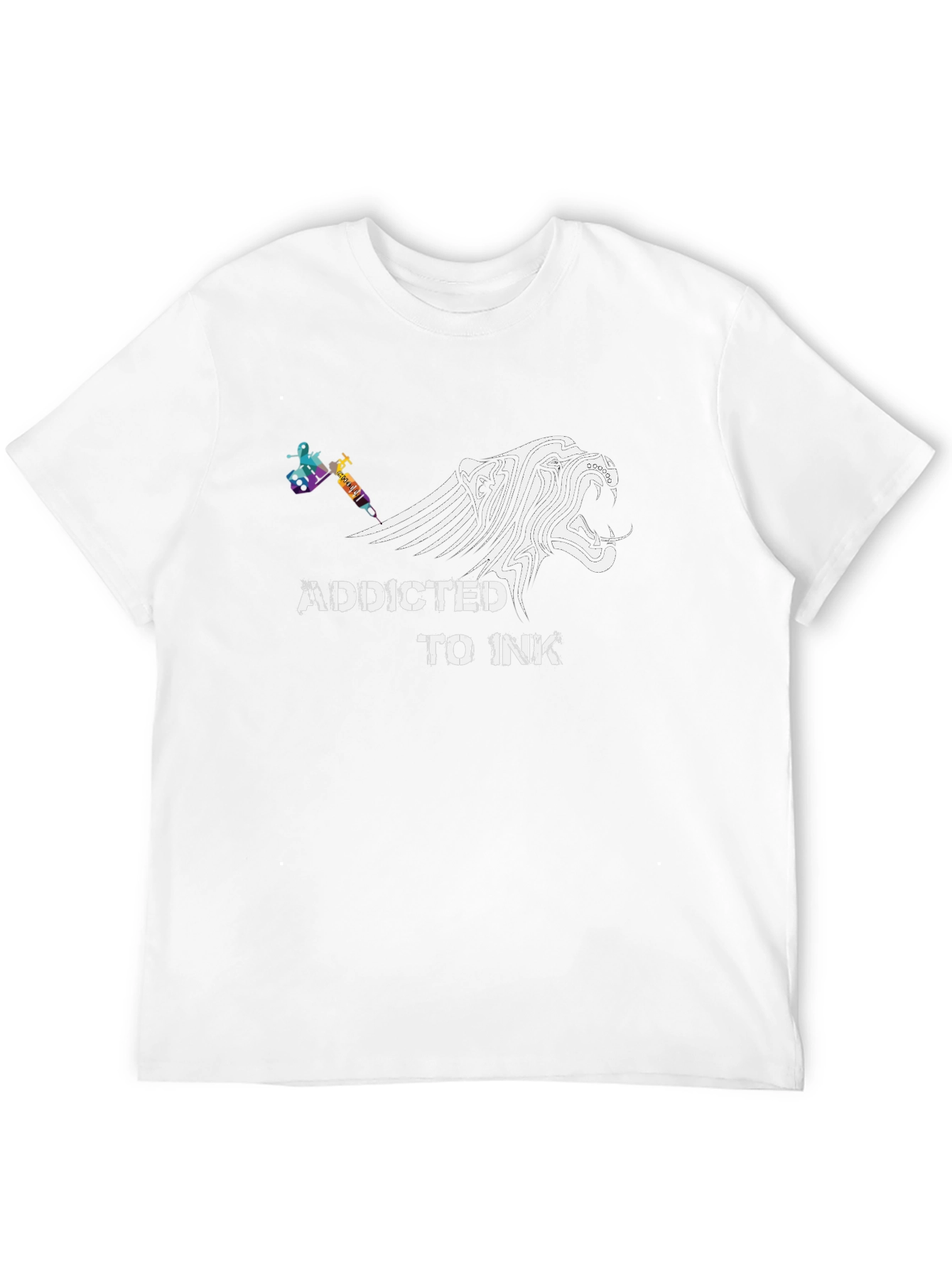 Addicted to Ink Graphic Tee - Tattoo Lovers Apparel
