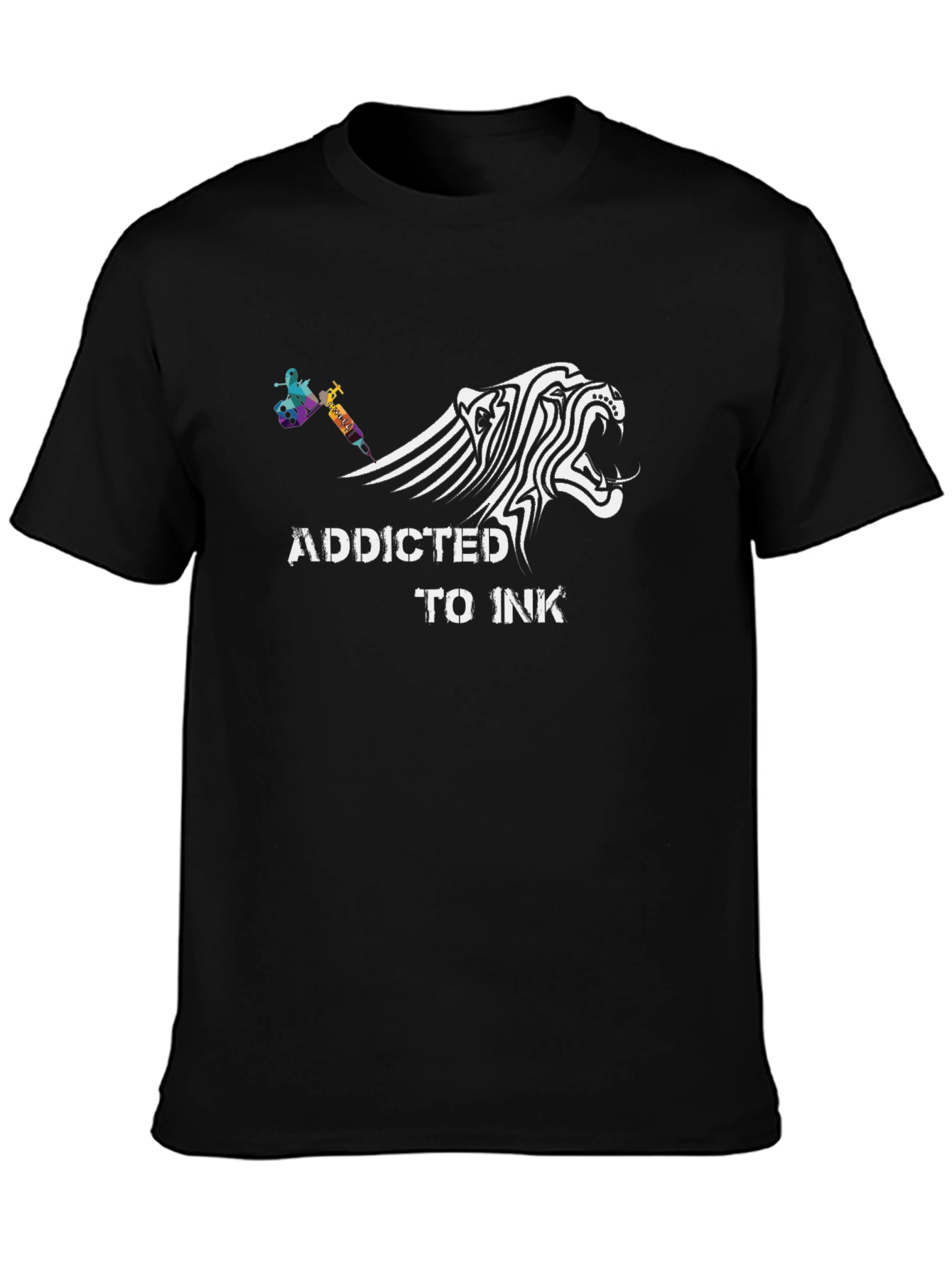 Addicted to Ink Graphic Tee - Tattoo Lovers Apparel