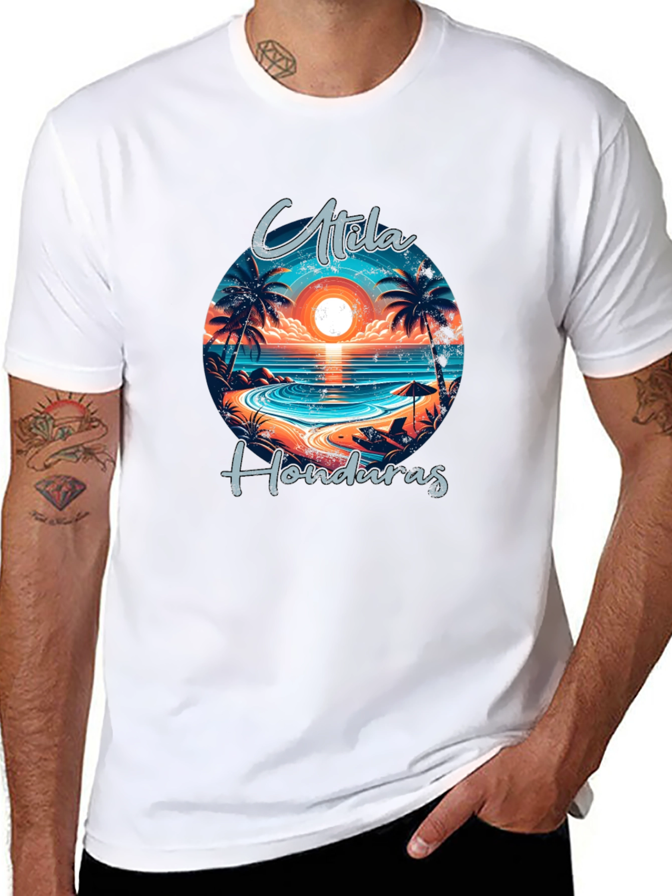 Tela Honduras Beach T-Shirt