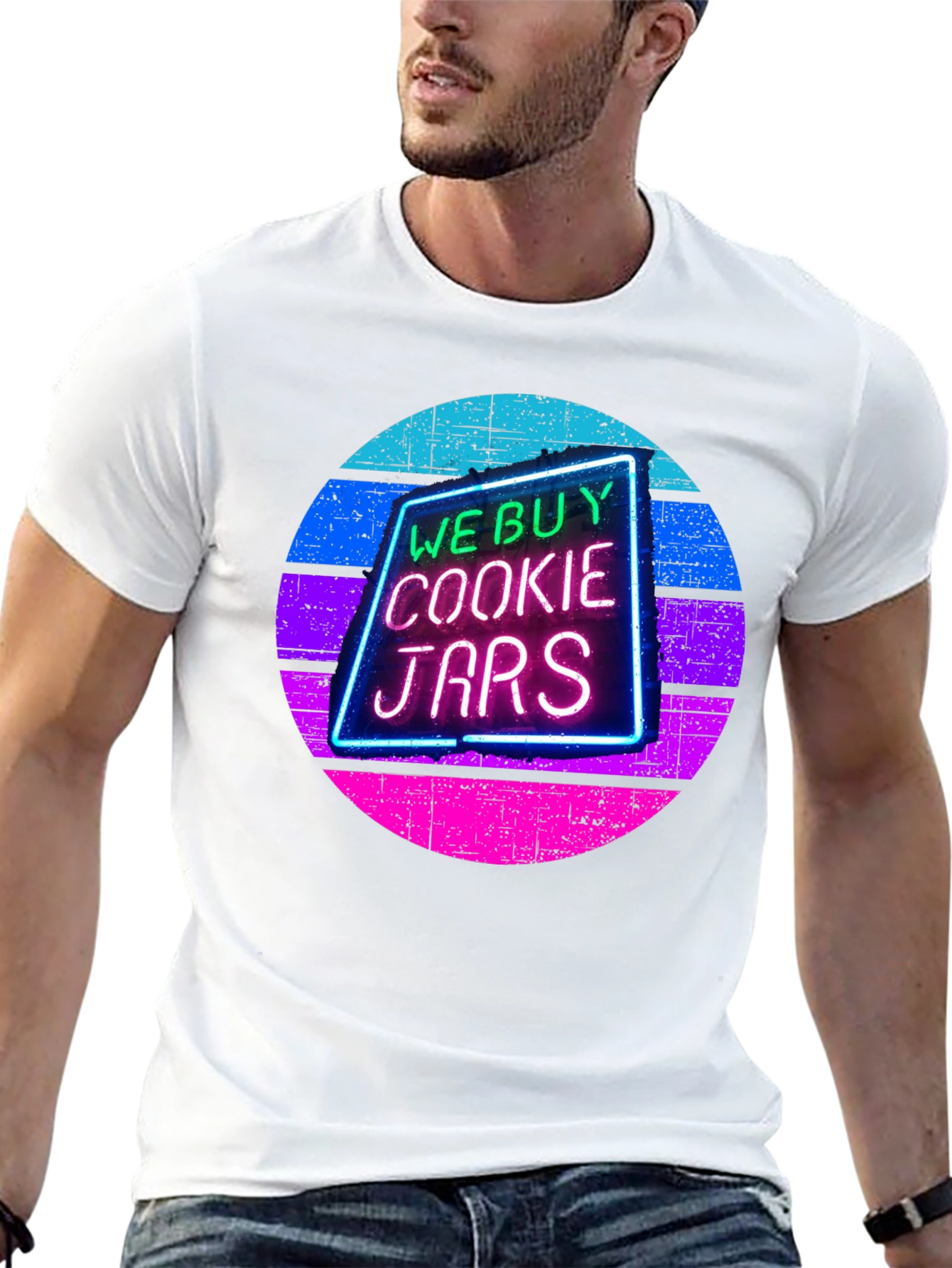 We Buy Cookie Jars Retro T-Shirt