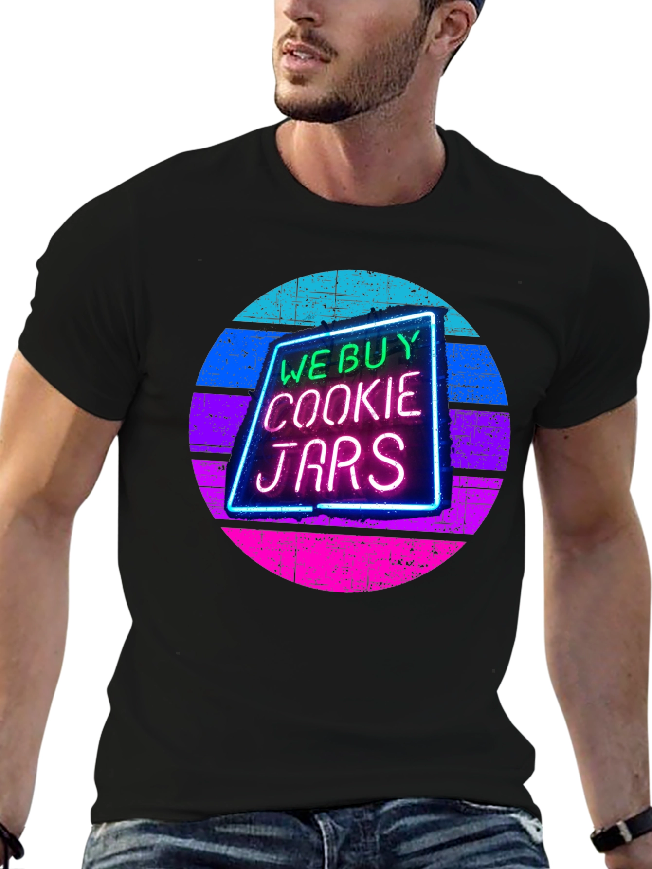 We Buy Cookie Jars Retro T-Shirt