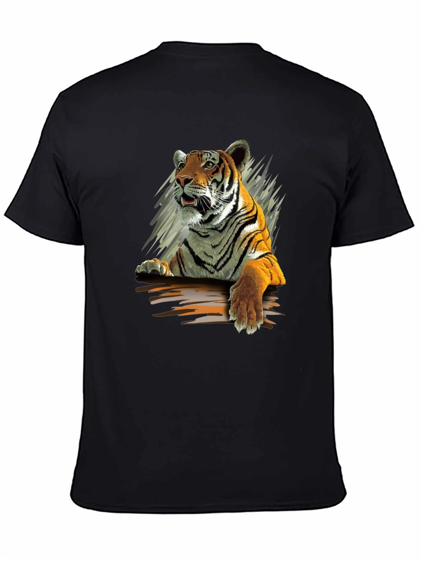 Tiger Graphic T-Shirt - Fierce Animal Print Tee