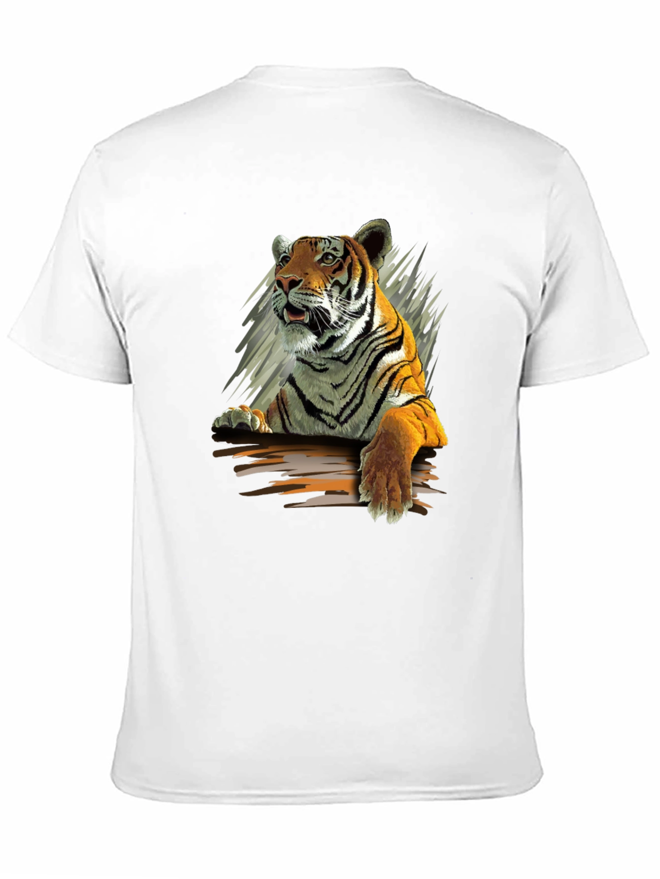 Tiger Graphic T-Shirt - Fierce Animal Print Tee