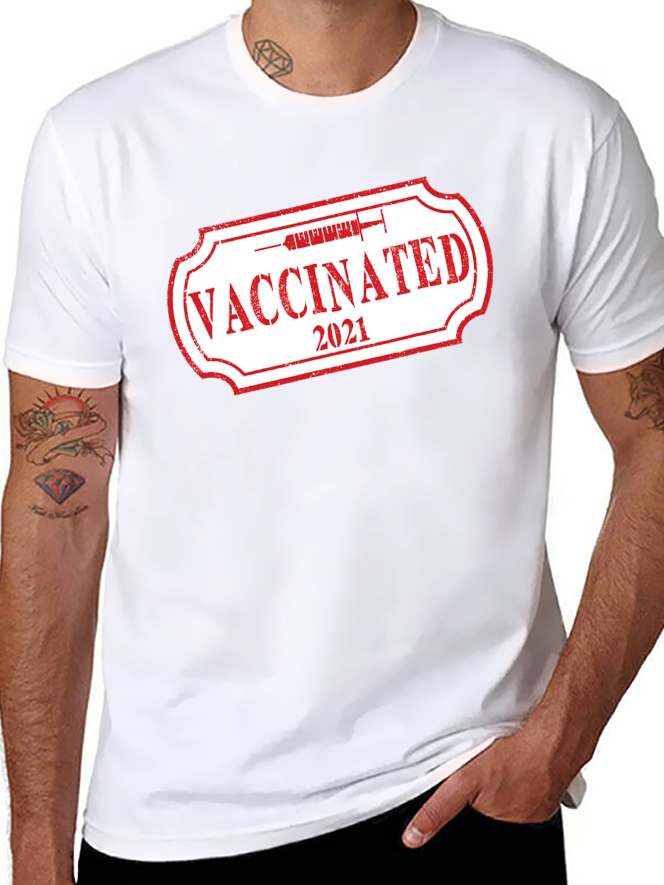 Vaccinated 2021 Graphic Tee