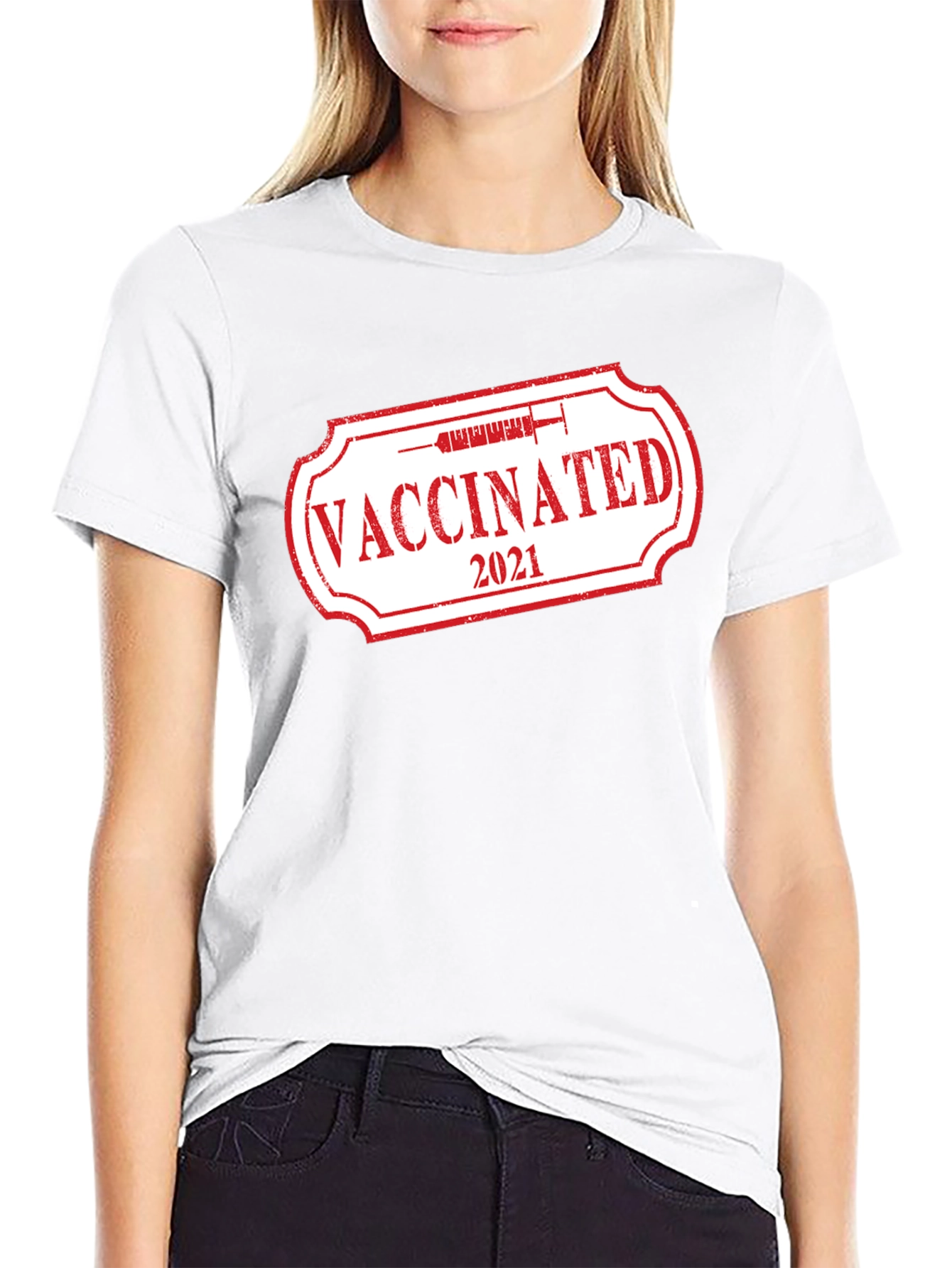 Vaccinated 2021 Graphic Tee